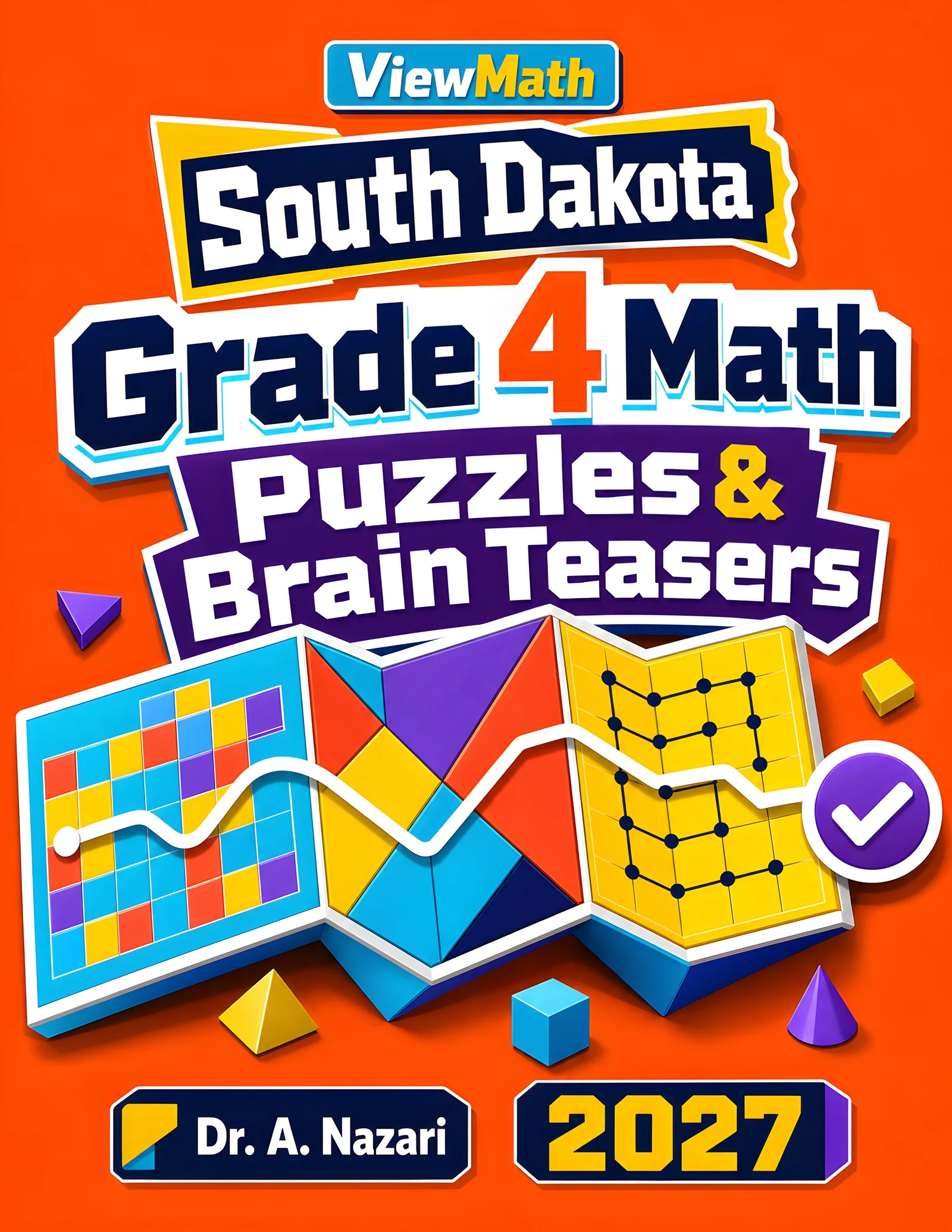 South Dakota SBA Grade 4 Math Puzzles and Brain Teasers