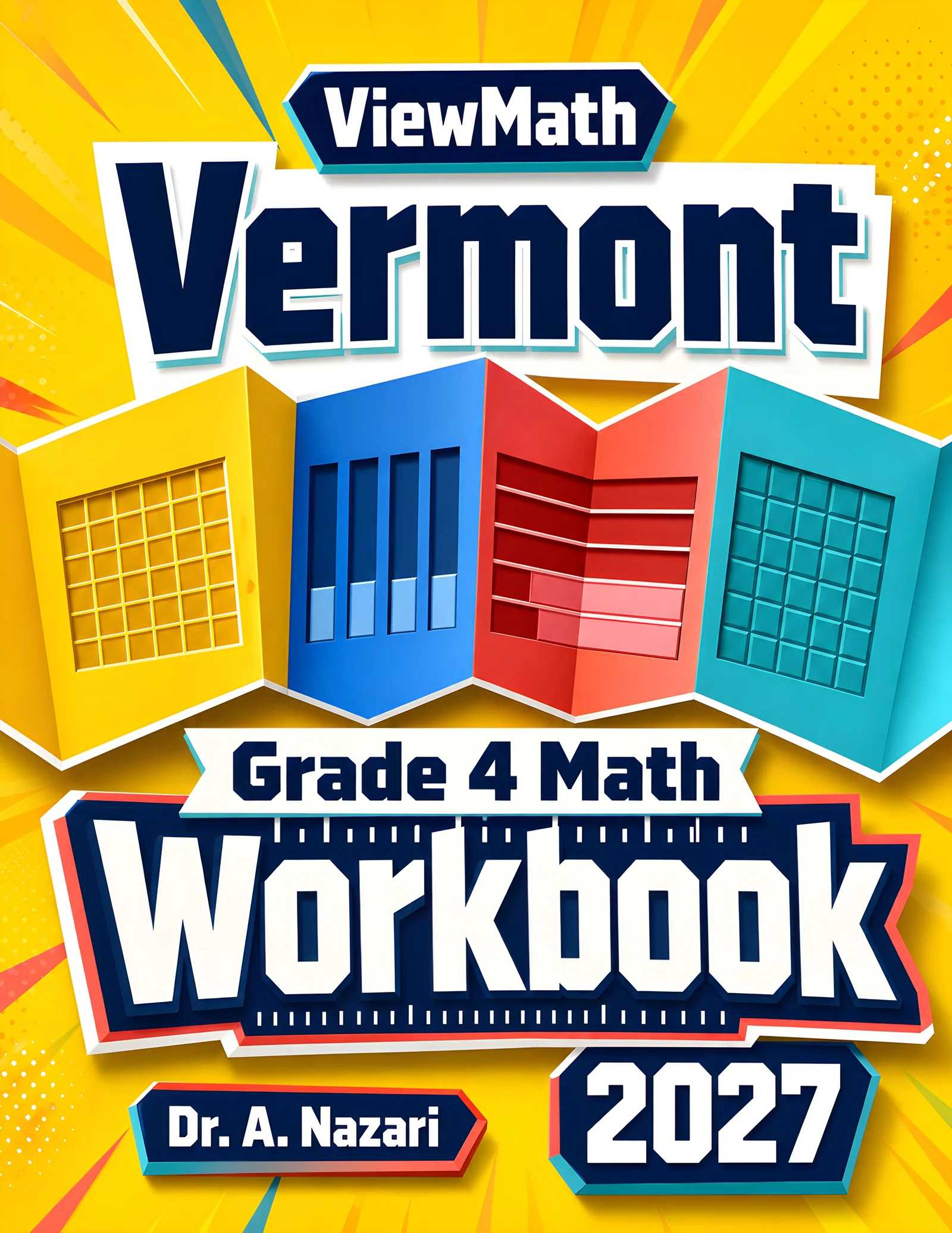 Vermont SBAC Grade 4 Math Workbook