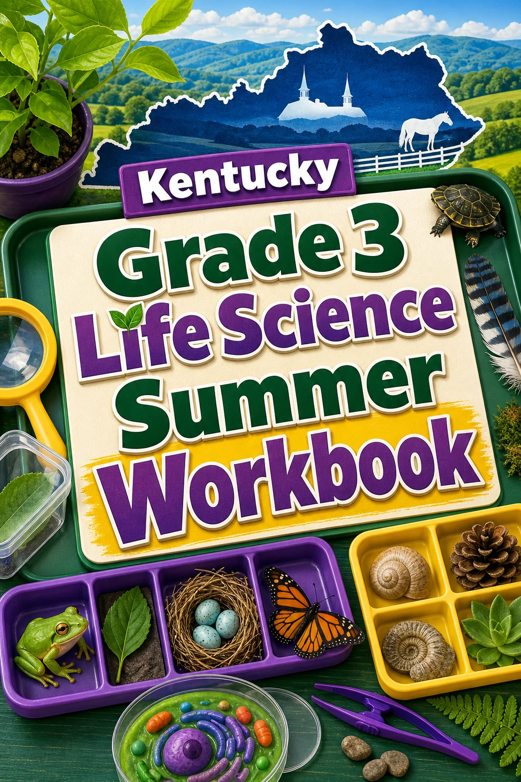 Kentucky Grade 3 Life Science Summer Workbook