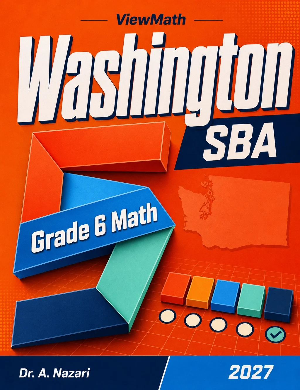 5 Full-Length Washington SBA Grade 6 Math Practice Tests