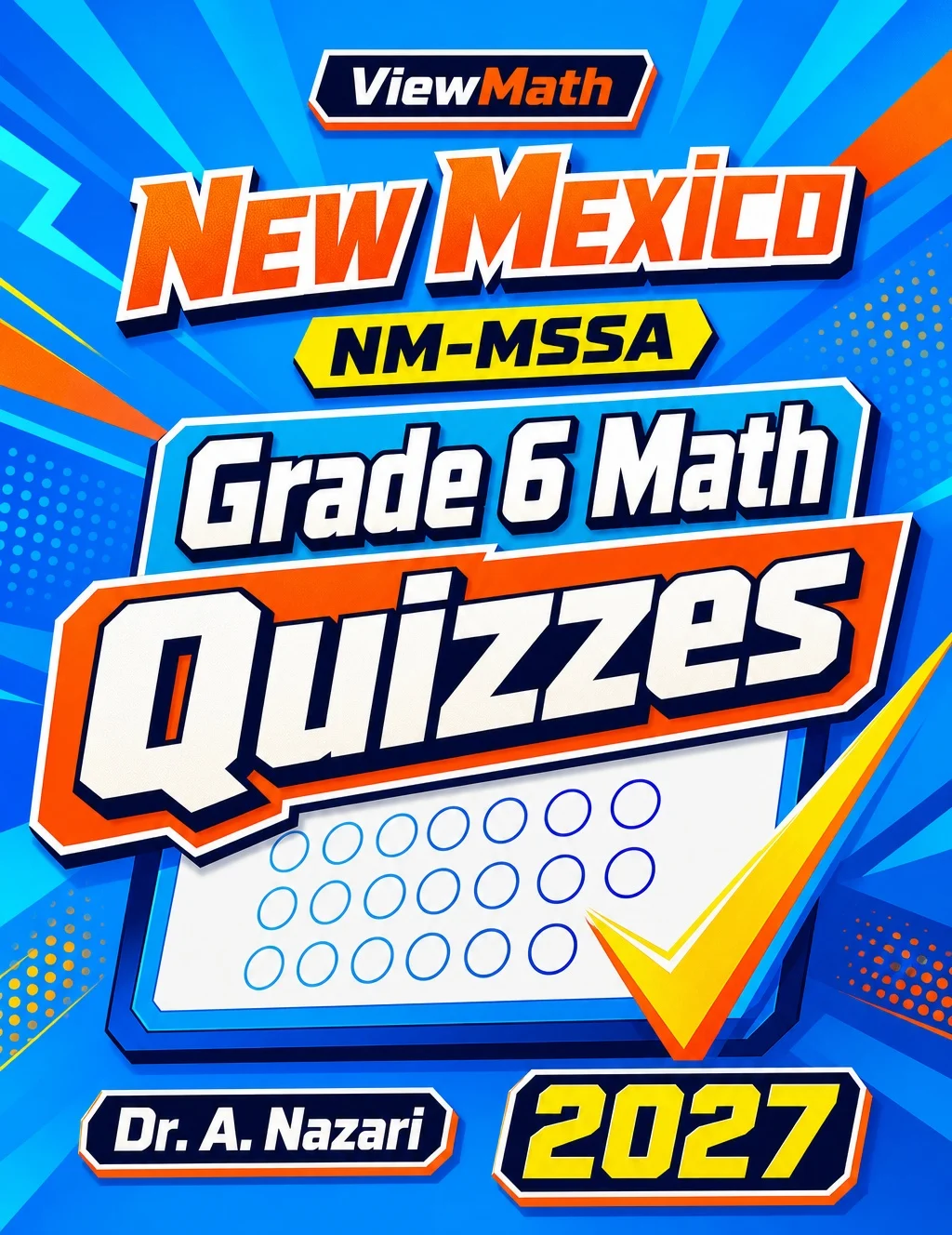 New Mexico NM-MSSA Grade 6 Math Quizzes