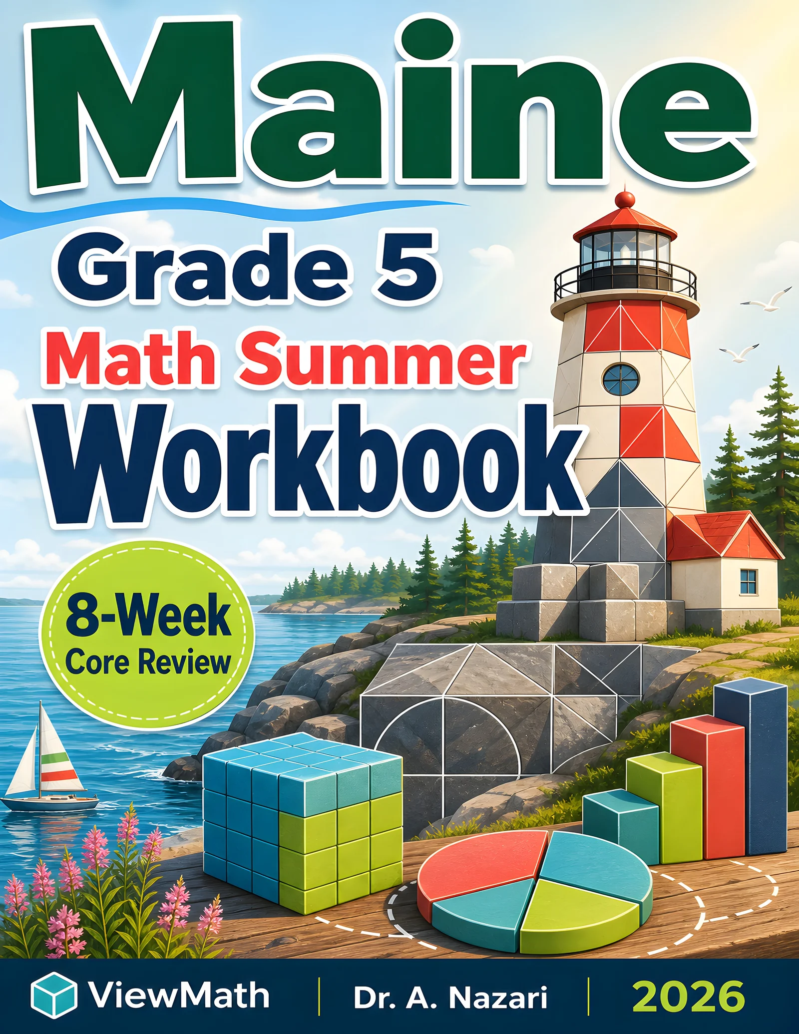 Maine MTYA Grade 5 Math Summer Review Workbook