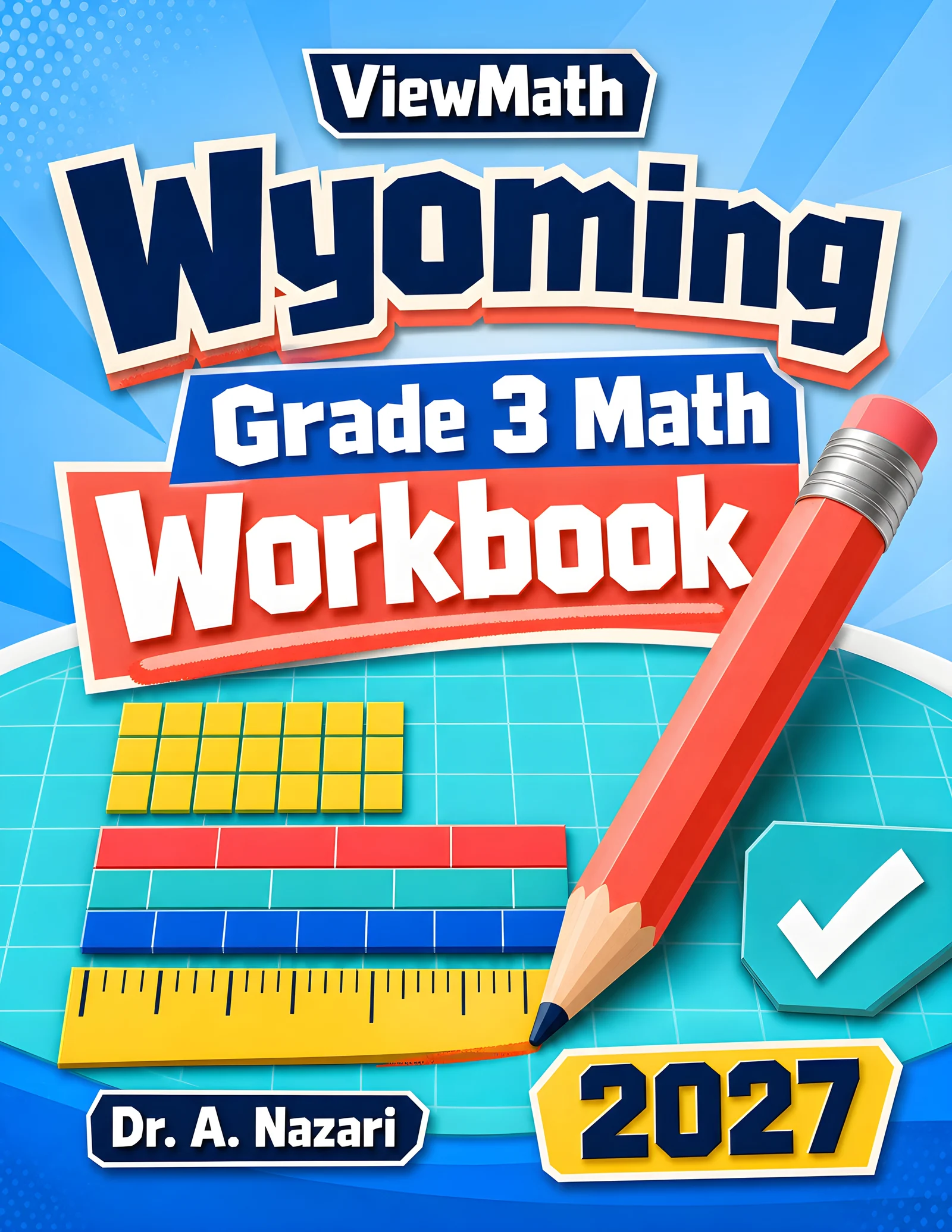 Wyoming WY-TOPP Grade 3 Math Workbook