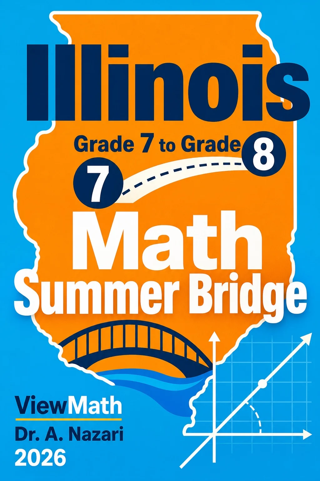 Illinois IAR Grade 7 to Grade 8 Math Summer Bridge