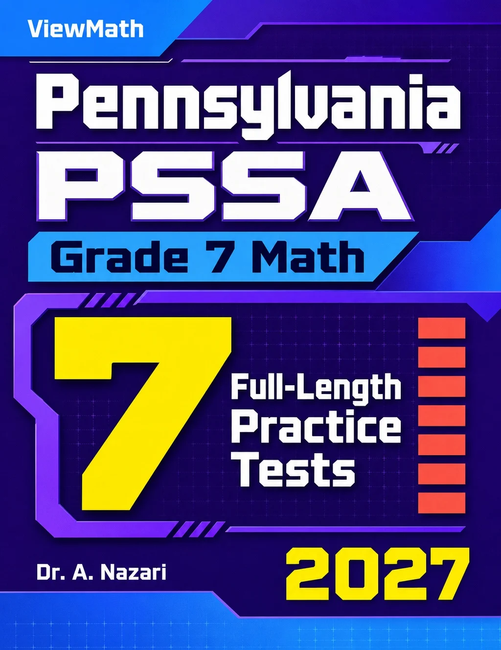 7 Pennsylvania PSSA Grade 7 Math Practice Tests