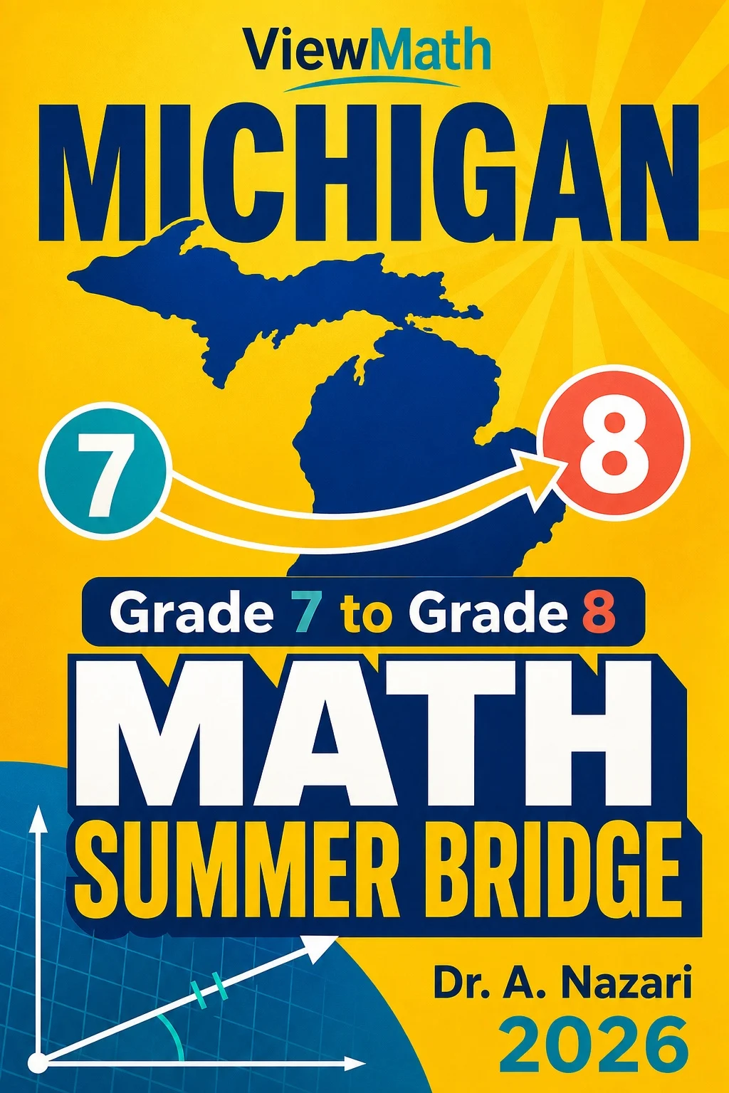 Michigan M-STEP Grade 7 to Grade 8 Math Summer Bridge