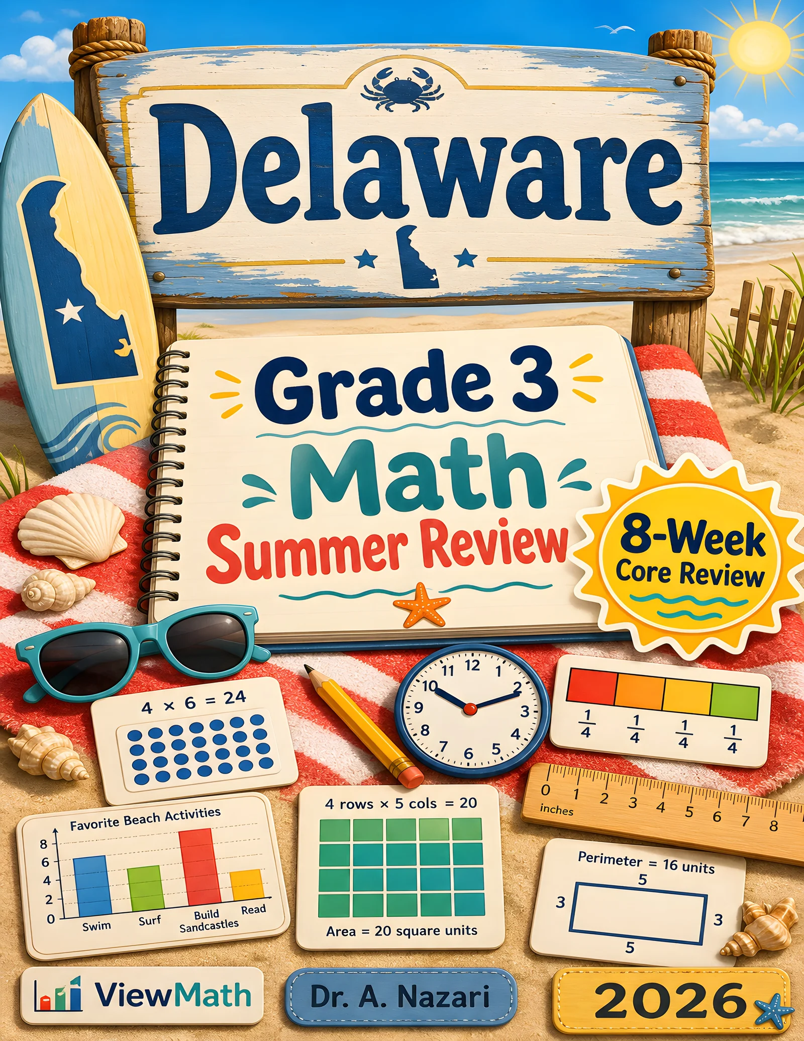 Delaware DeSSA Grade 3 Math Summer Review