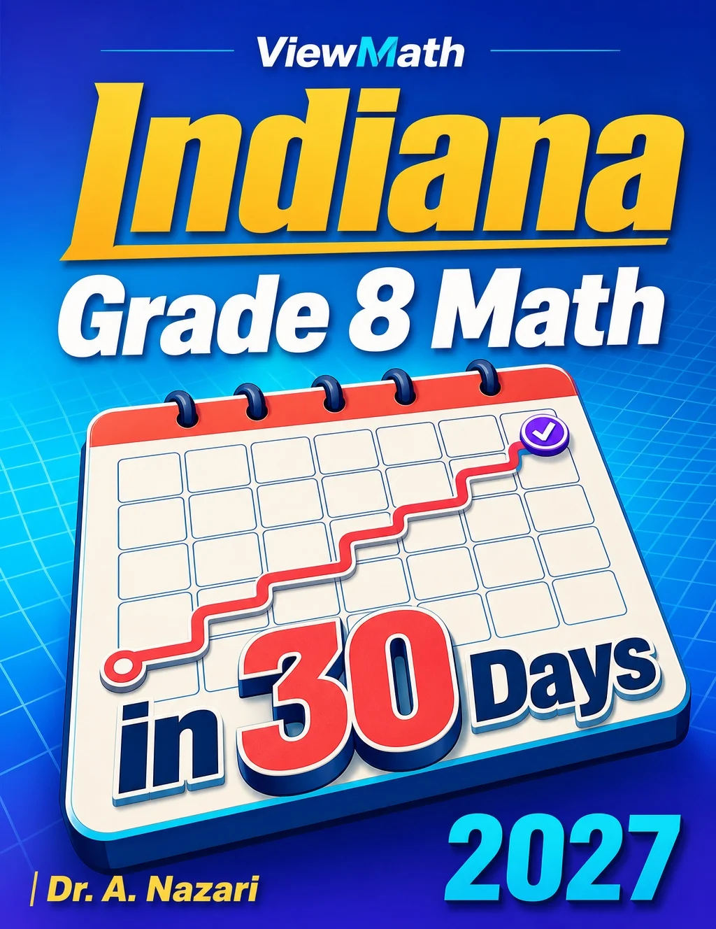 Indiana ILEARN Grade 8 Math in 30 Days