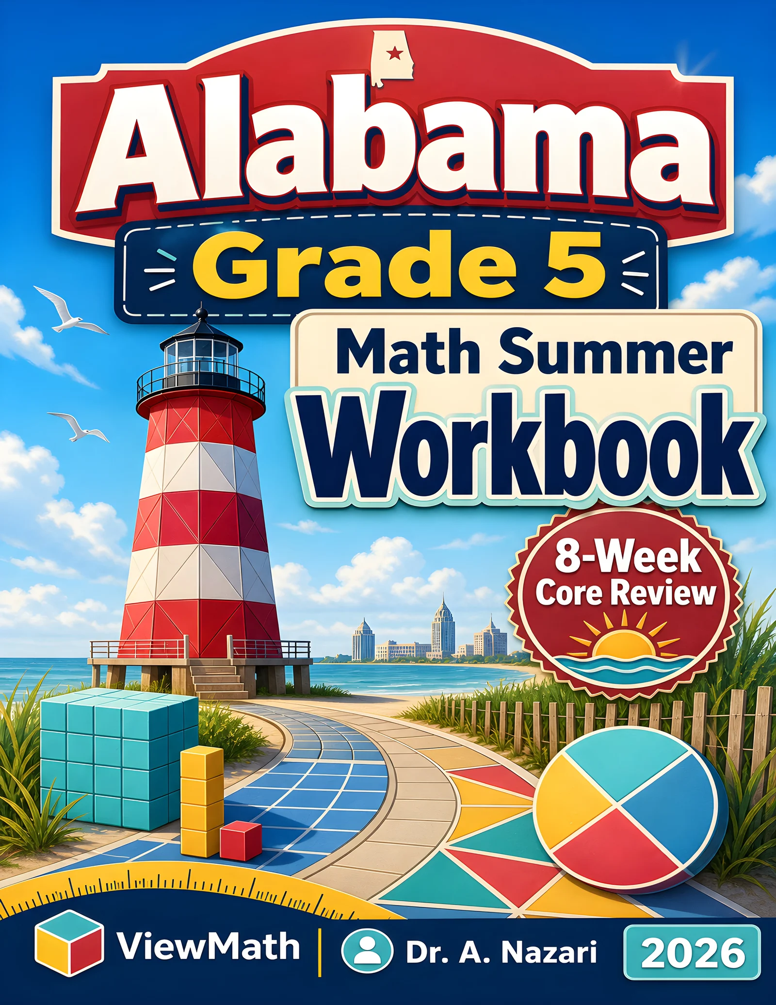 Alabama ACAP Grade 5 Math Summer Review Workbook