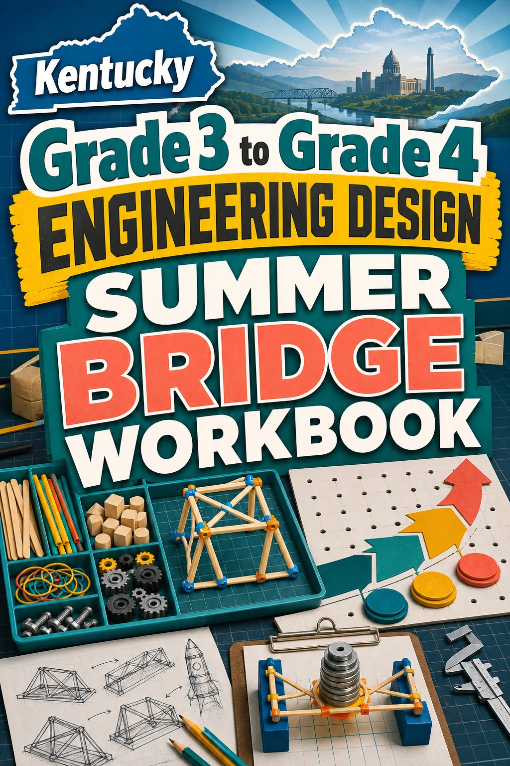 Kentucky Grade 3 to Grade 4 Engineering Design Summer Bridge Workbook