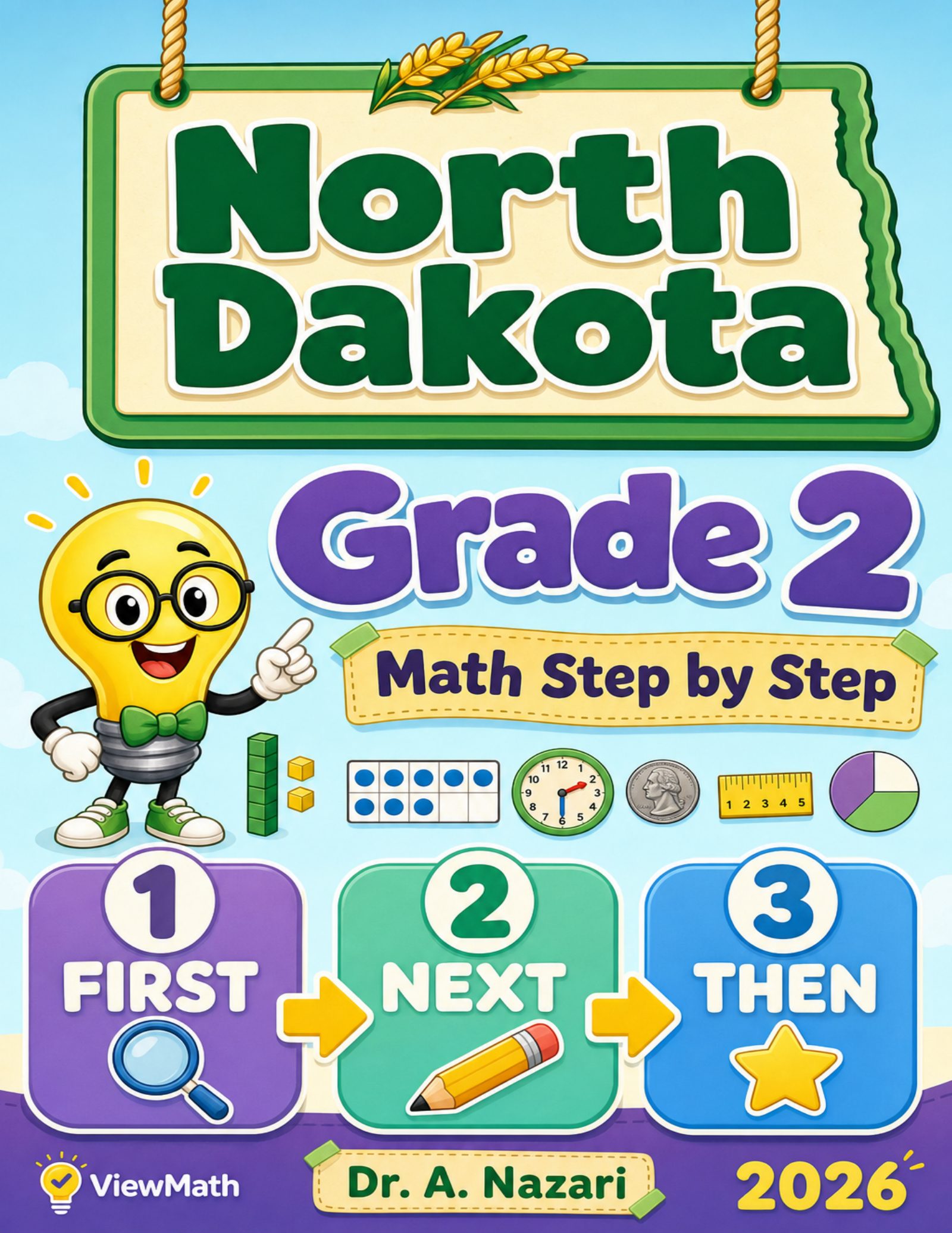 North Dakota Grade 2 Math Step by Step