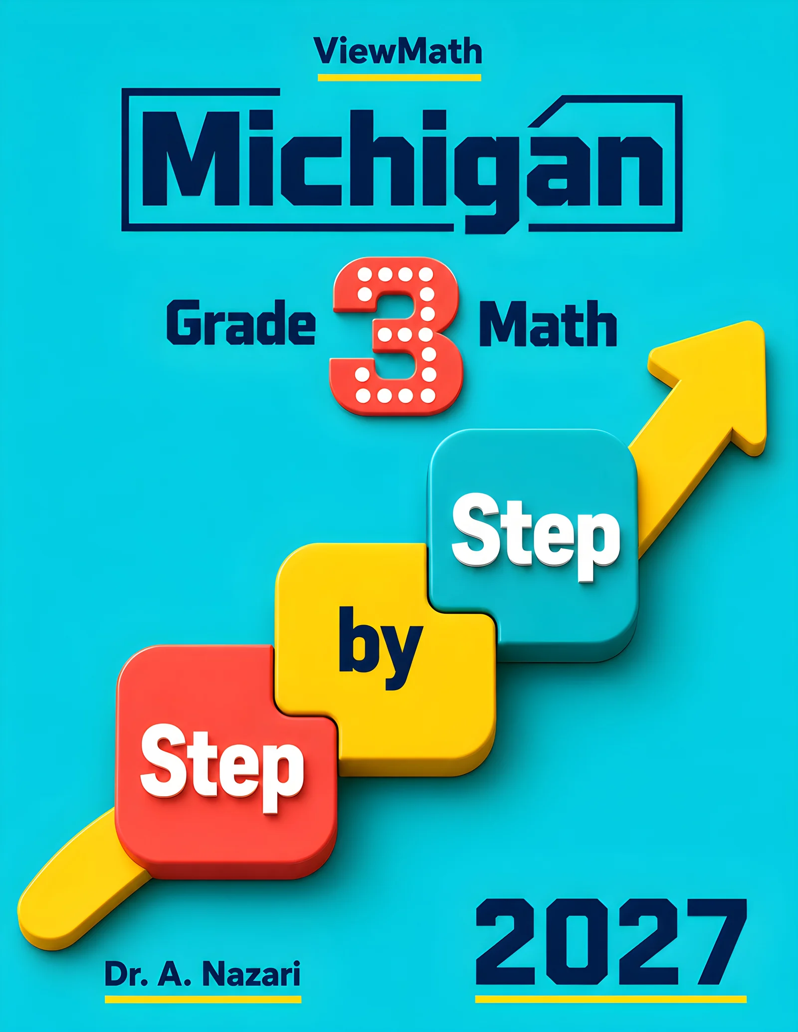 Michigan M-STEP Grade 3 Math Step by Step