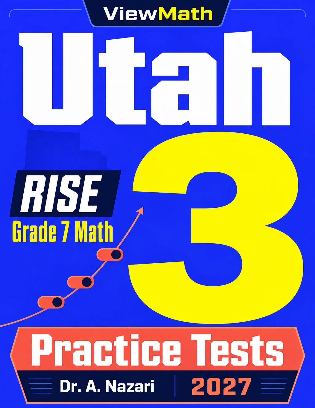 Utah Grade 7 Math Practice Tests Bundle: 25 Unique Full-Length Tests