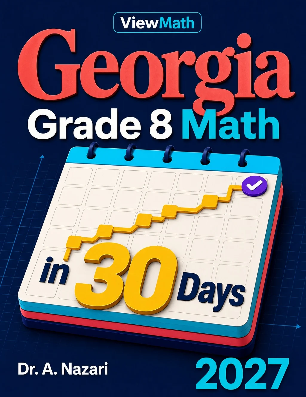 Georgia Georgia Milestones Grade 8 Math in 30 Days