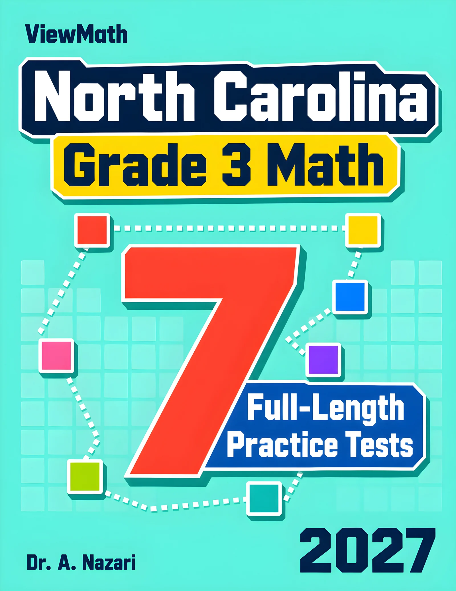 7 North Carolina NC EOG Grade 3 Math Practice Tests