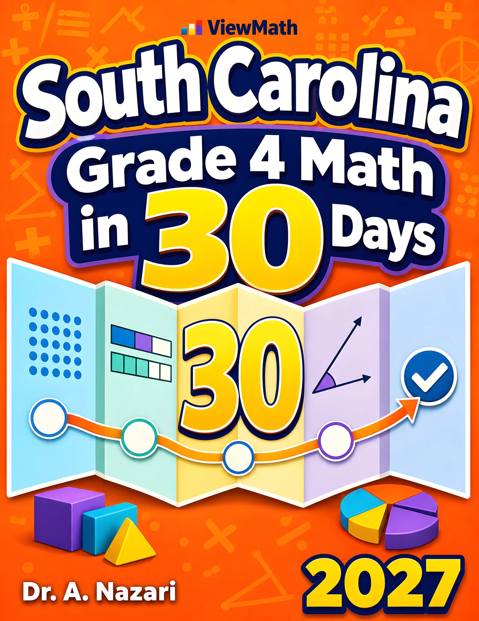 South Carolina SC READY Grade 4 Math in 30 Days
