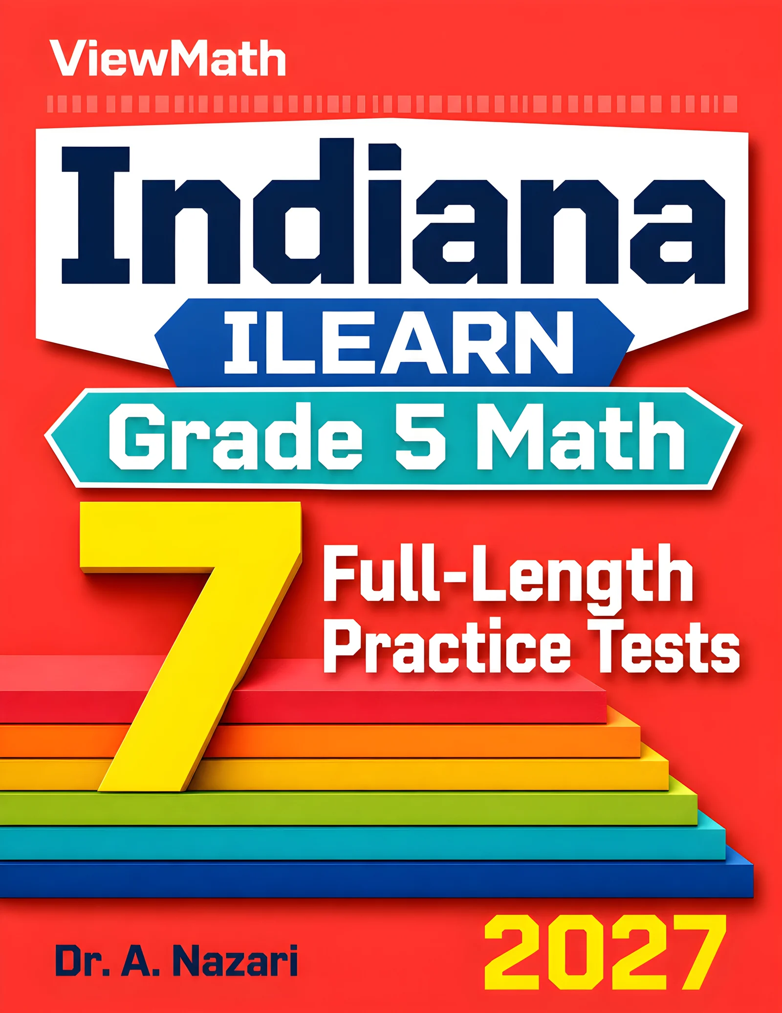7 Indiana ILEARN Grade 5 Math Practice Tests