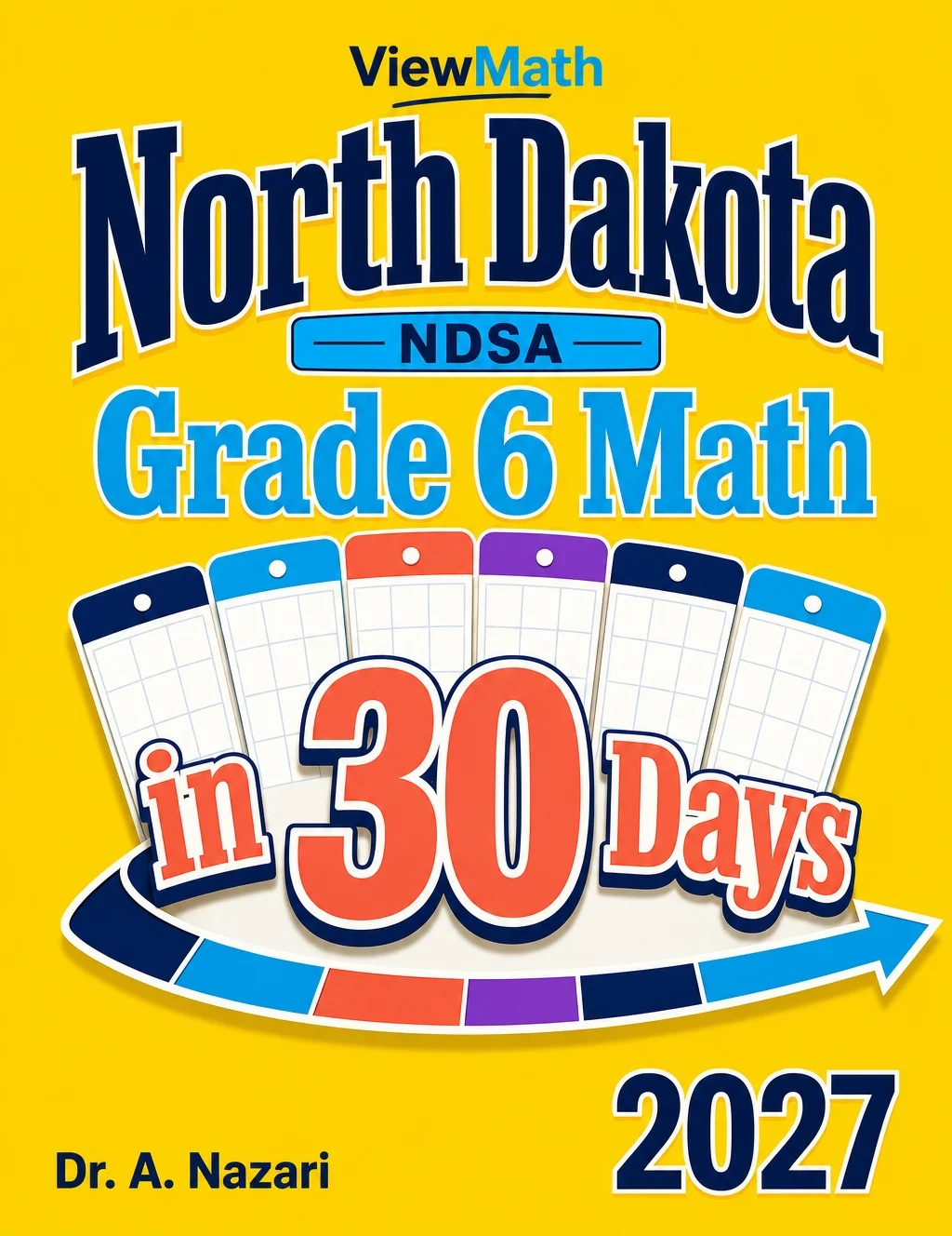 North Dakota NDSA Grade 6 Math in 30 Days