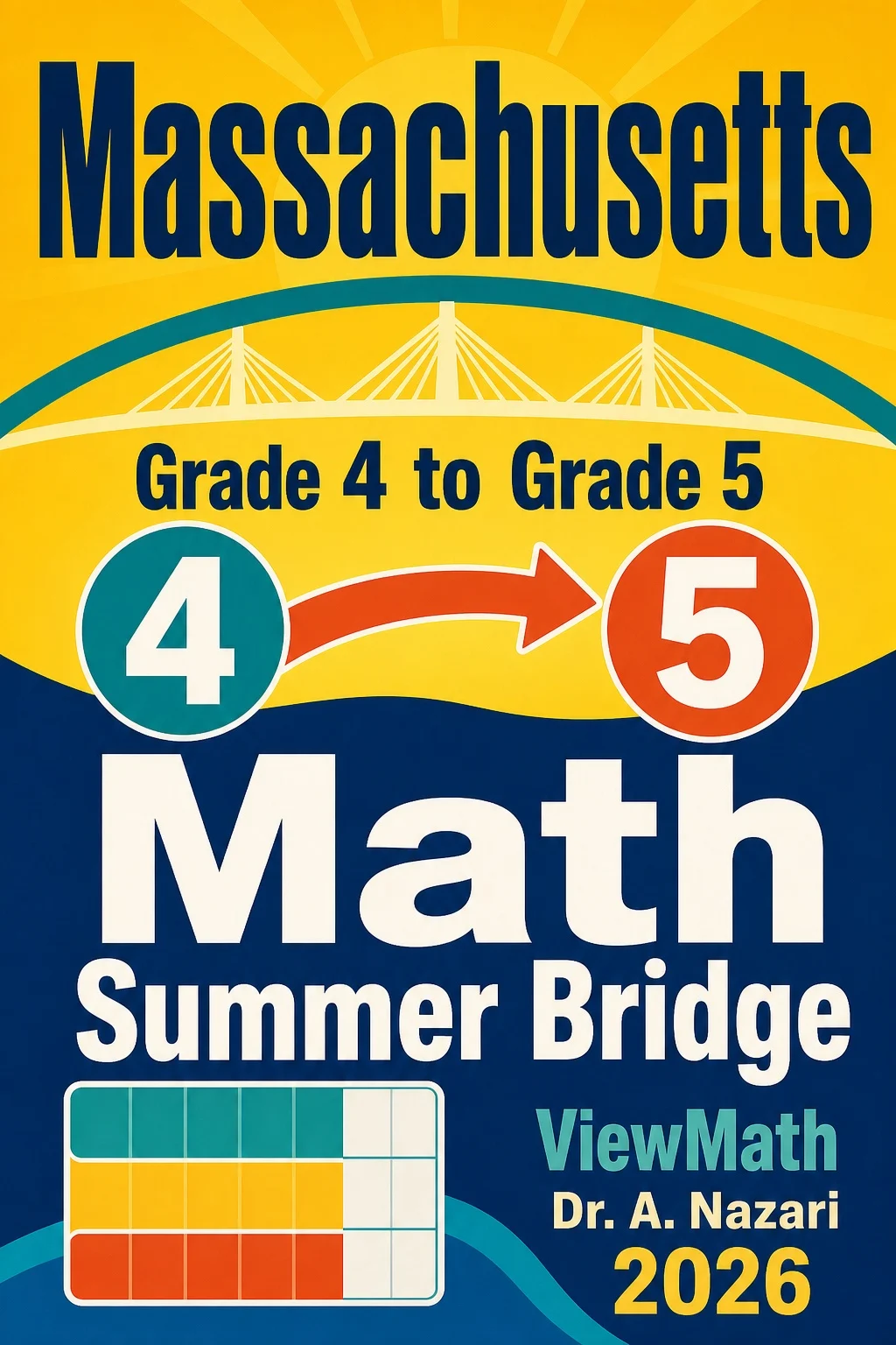 Massachusetts MCAS Grade 4 Math Summer Bridge