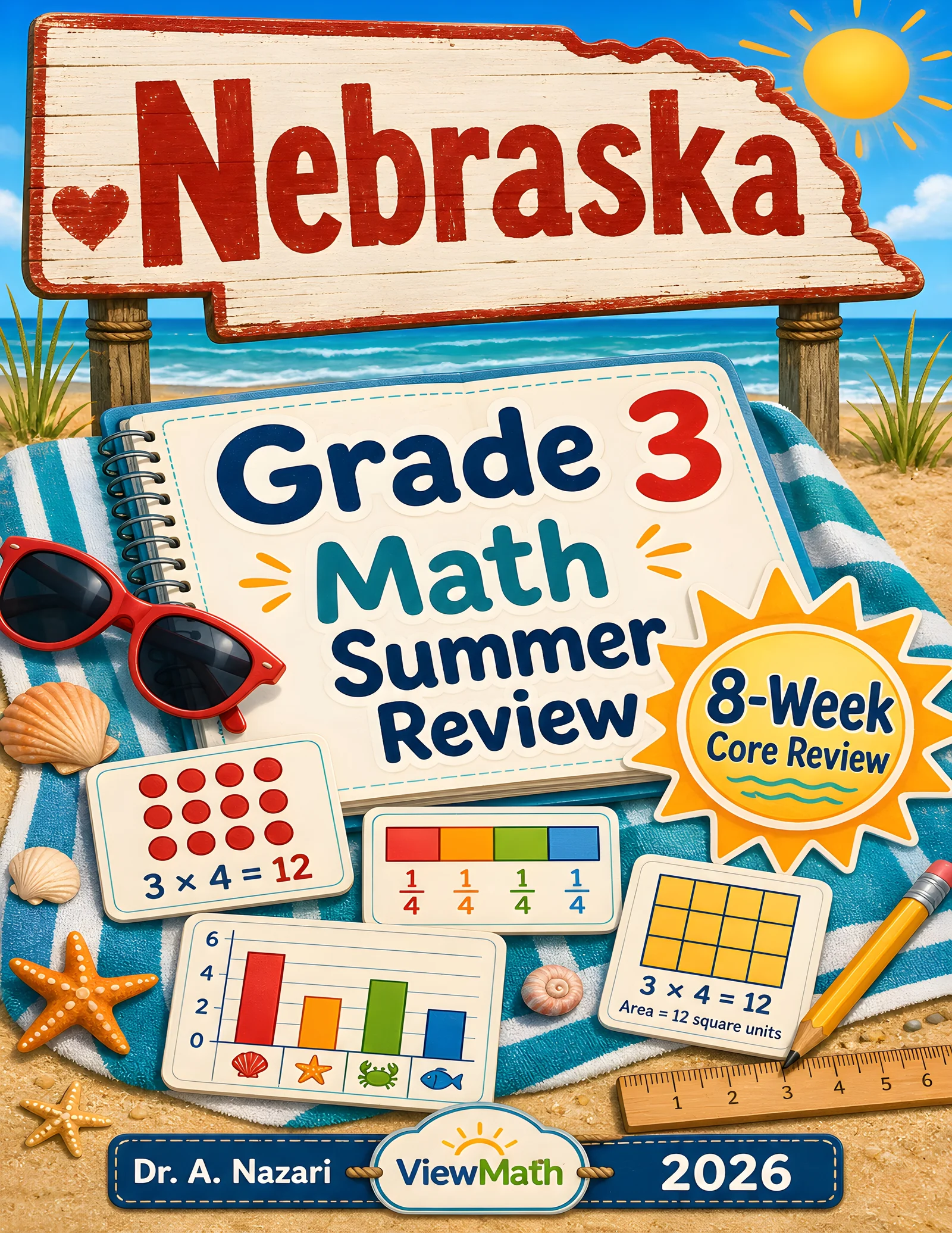 Nebraska NSCAS Grade 3 Math Summer Review