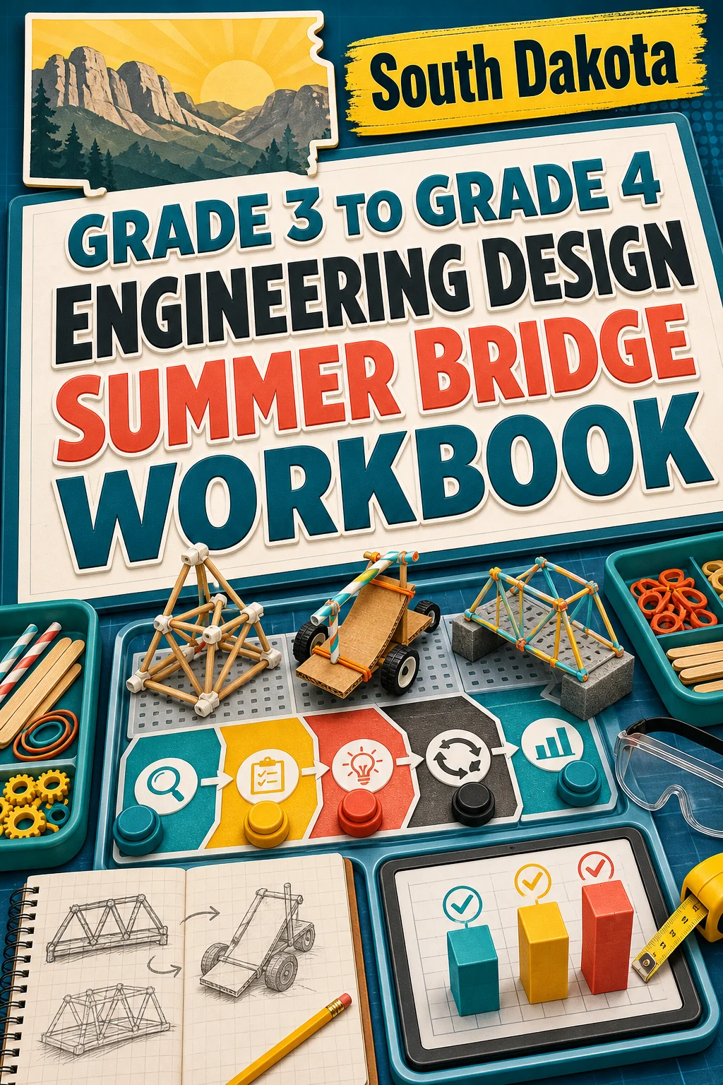 South Dakota Grade 3 to Grade 4 Engineering Design Summer Bridge Workbook