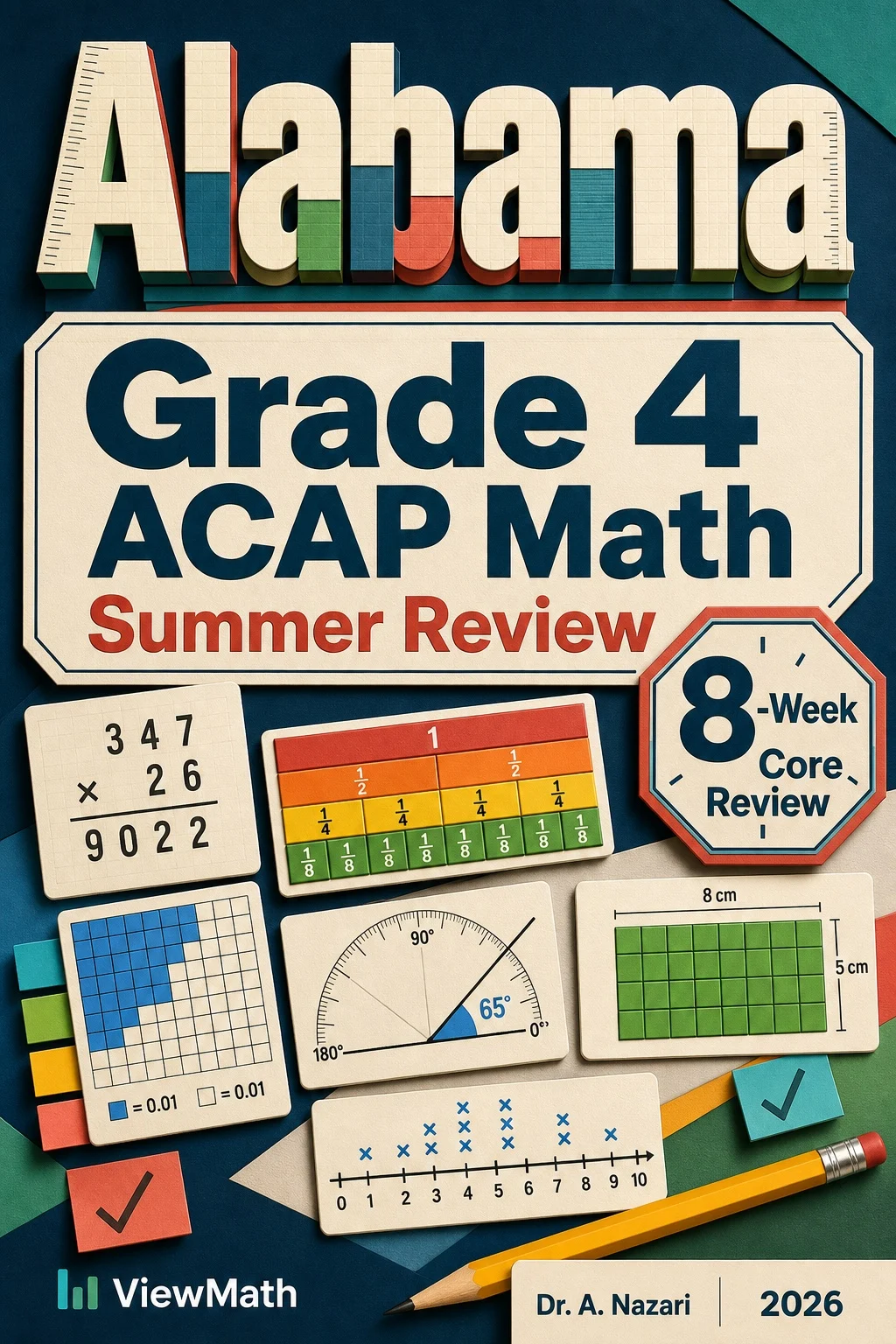 Alabama ACAP Grade 4 Math Summer Review