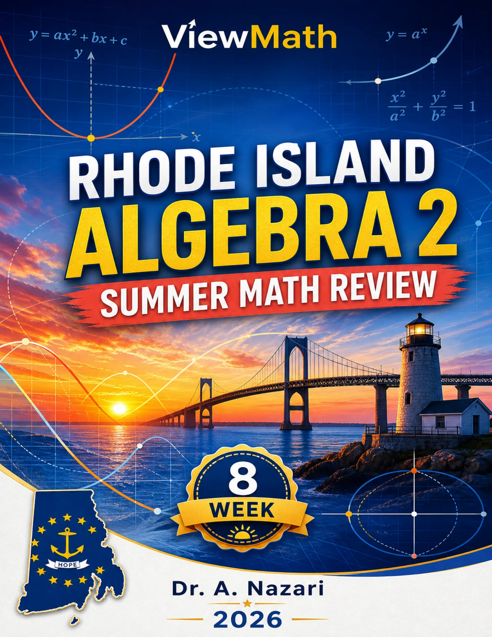 Rhode Island Algebra 2 Math Summer Review