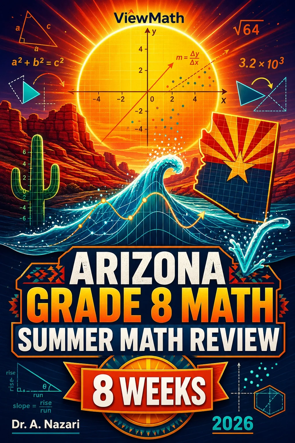 Arizona AASA Grade 8 Math Summer Review