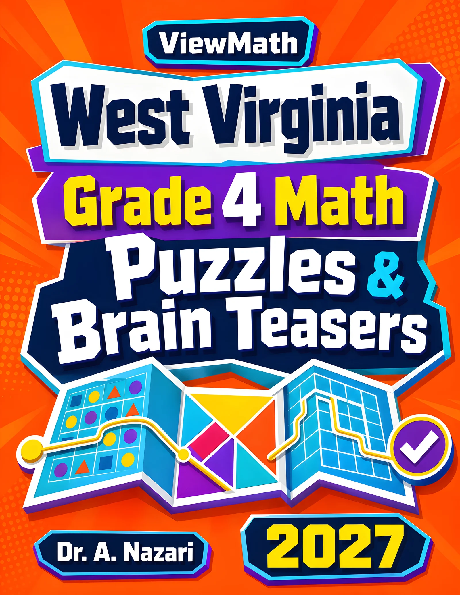 West Virginia WVGSA Grade 4 Math Puzzles and Brain Teasers