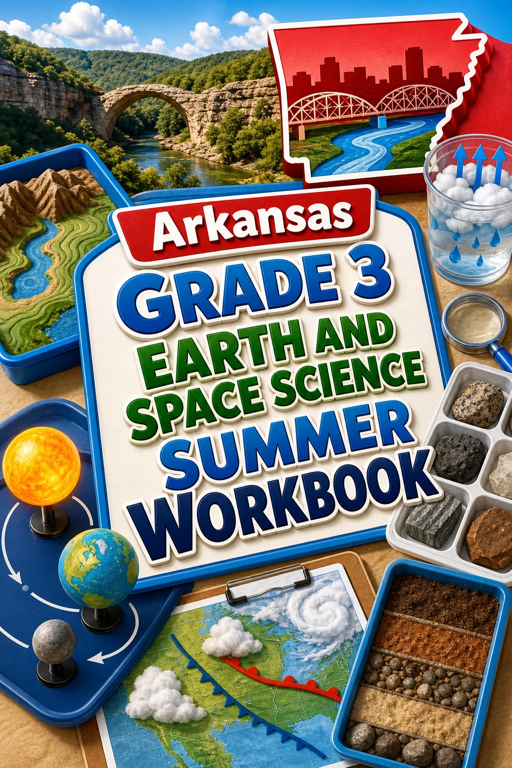 Arkansas Grade 3 Earth and Space Science Summer Workbook