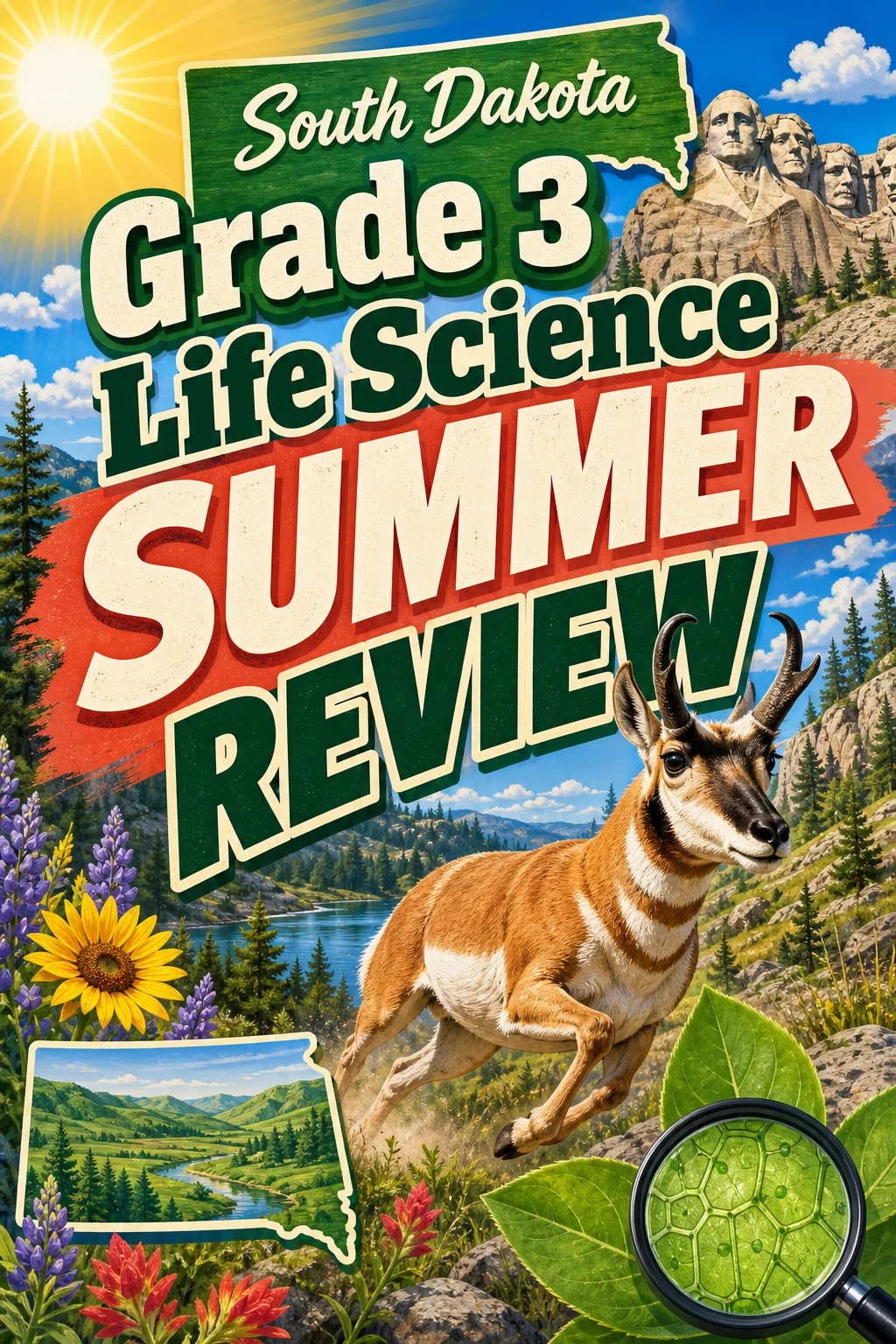 South Dakota Grade 3 Life Science Summer Review