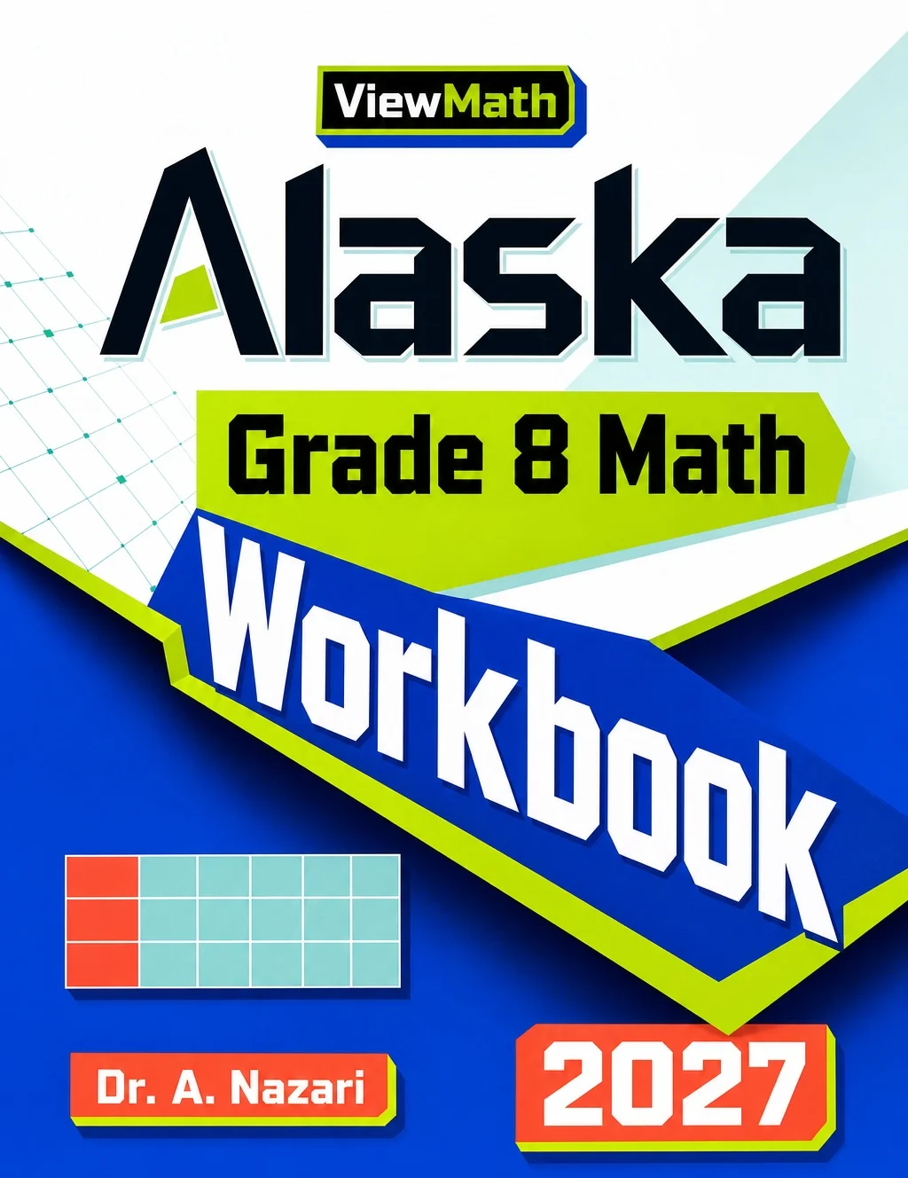 Alaska AK STAR Grade 8 Math Workbook