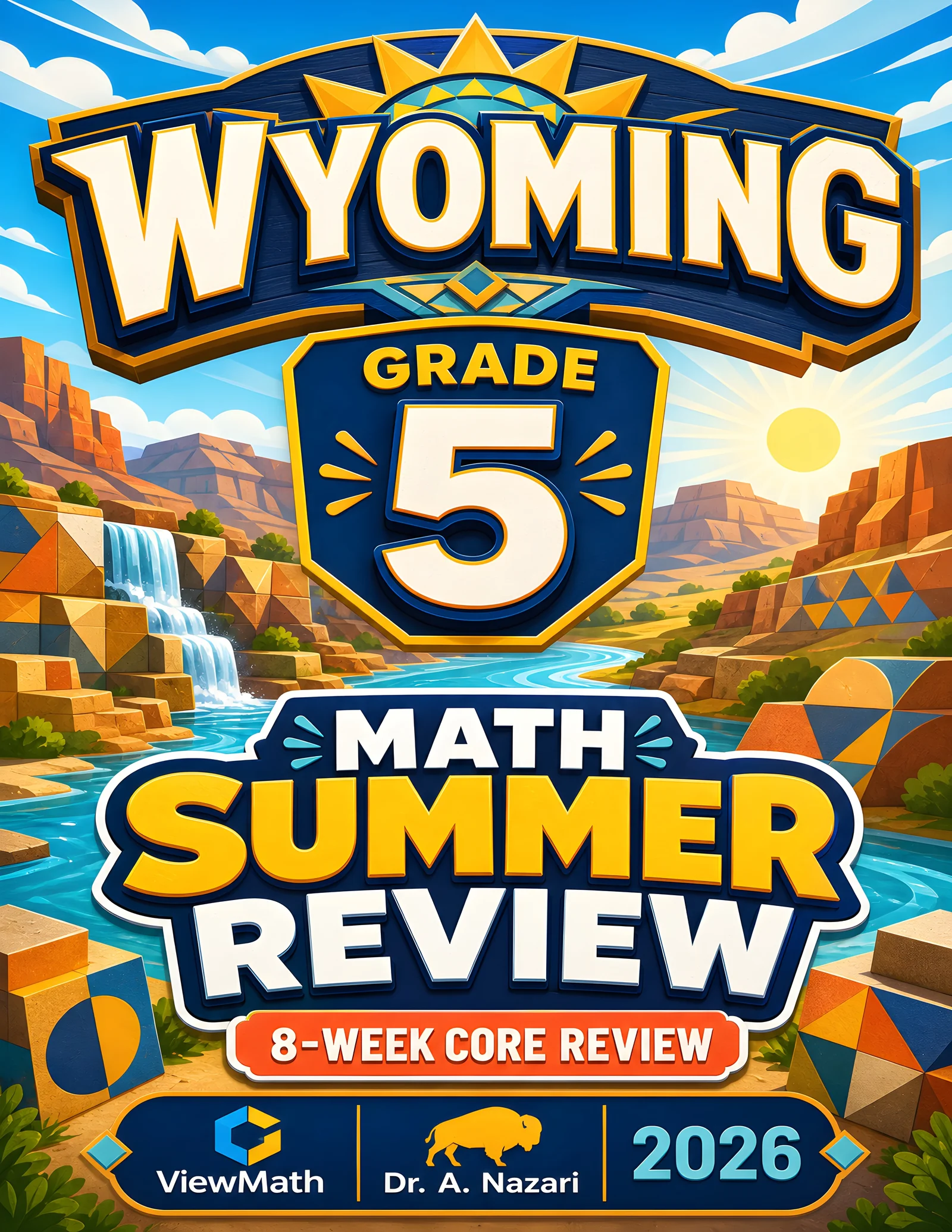 Wyoming WY-TOPP Grade 5 Math Summer Review