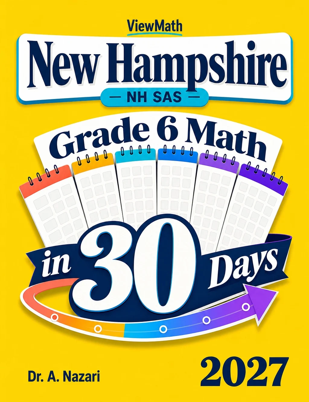 New Hampshire NH SAS Grade 6 Math in 30 Days