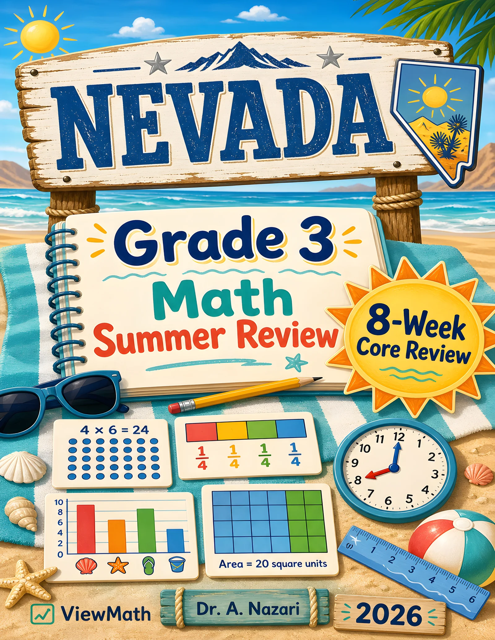 Nevada SBAC Grade 3 Math Summer Review