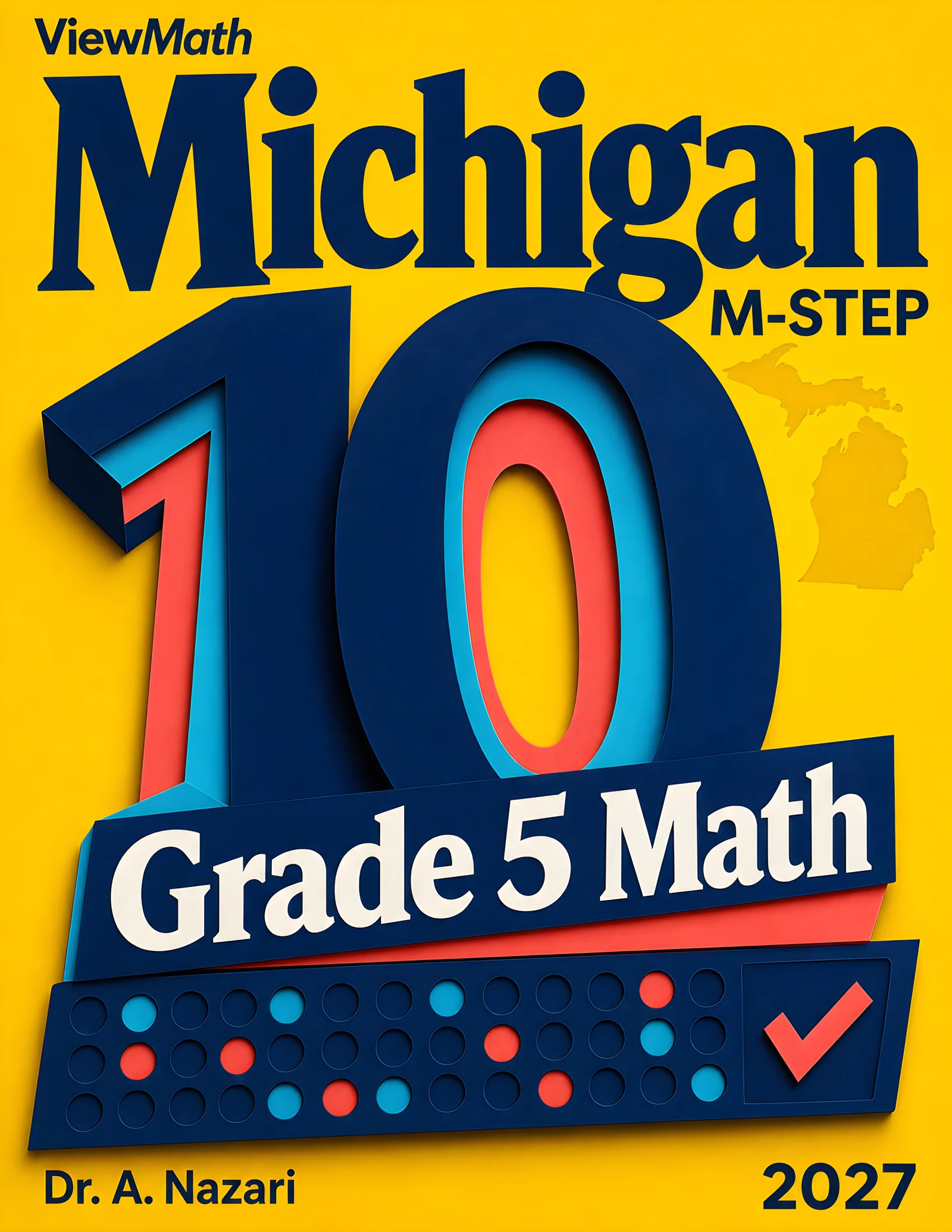 10 Michigan M-STEP Grade 5 Math Practice Tests