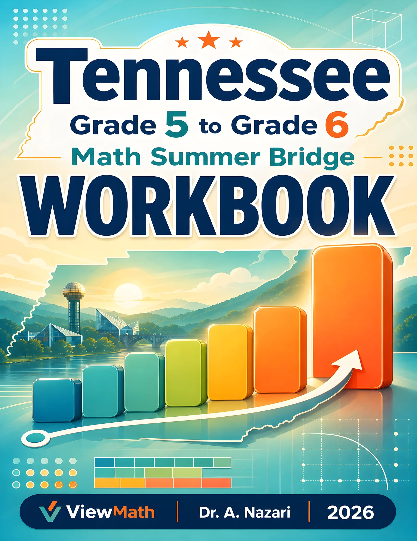 Tennessee TCAP Grade 5 Math Summer Bridge Workbook