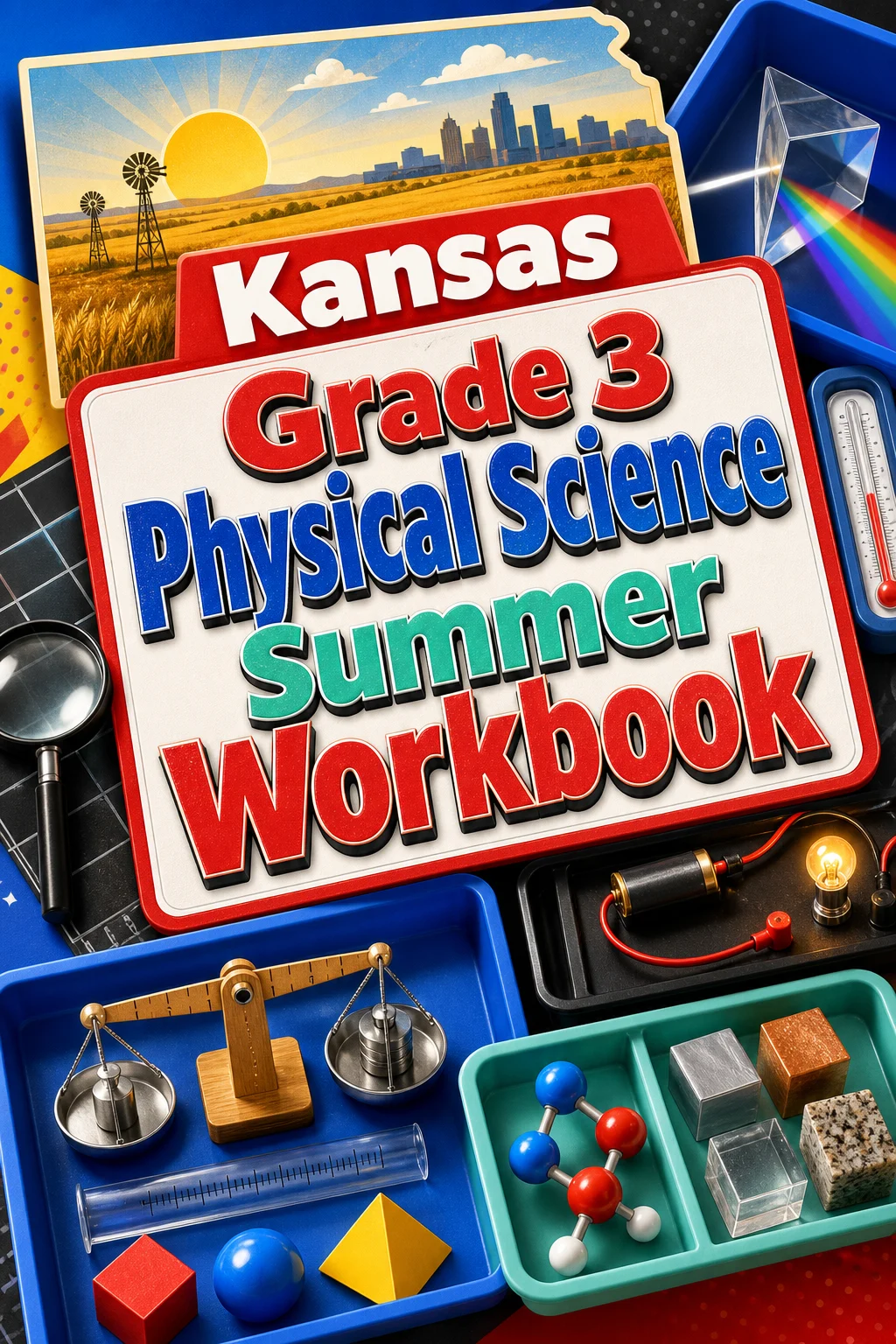 Kansas Grade 3 Physical Science Summer Workbook