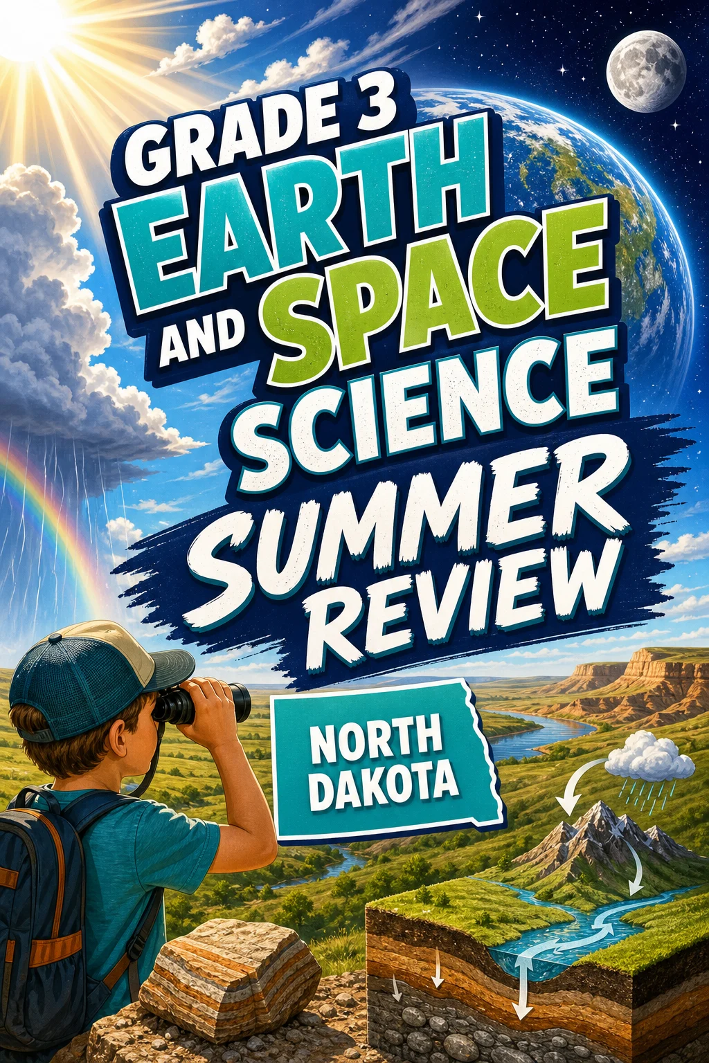 North Dakota Grade 3 Earth and Space Science Summer Review