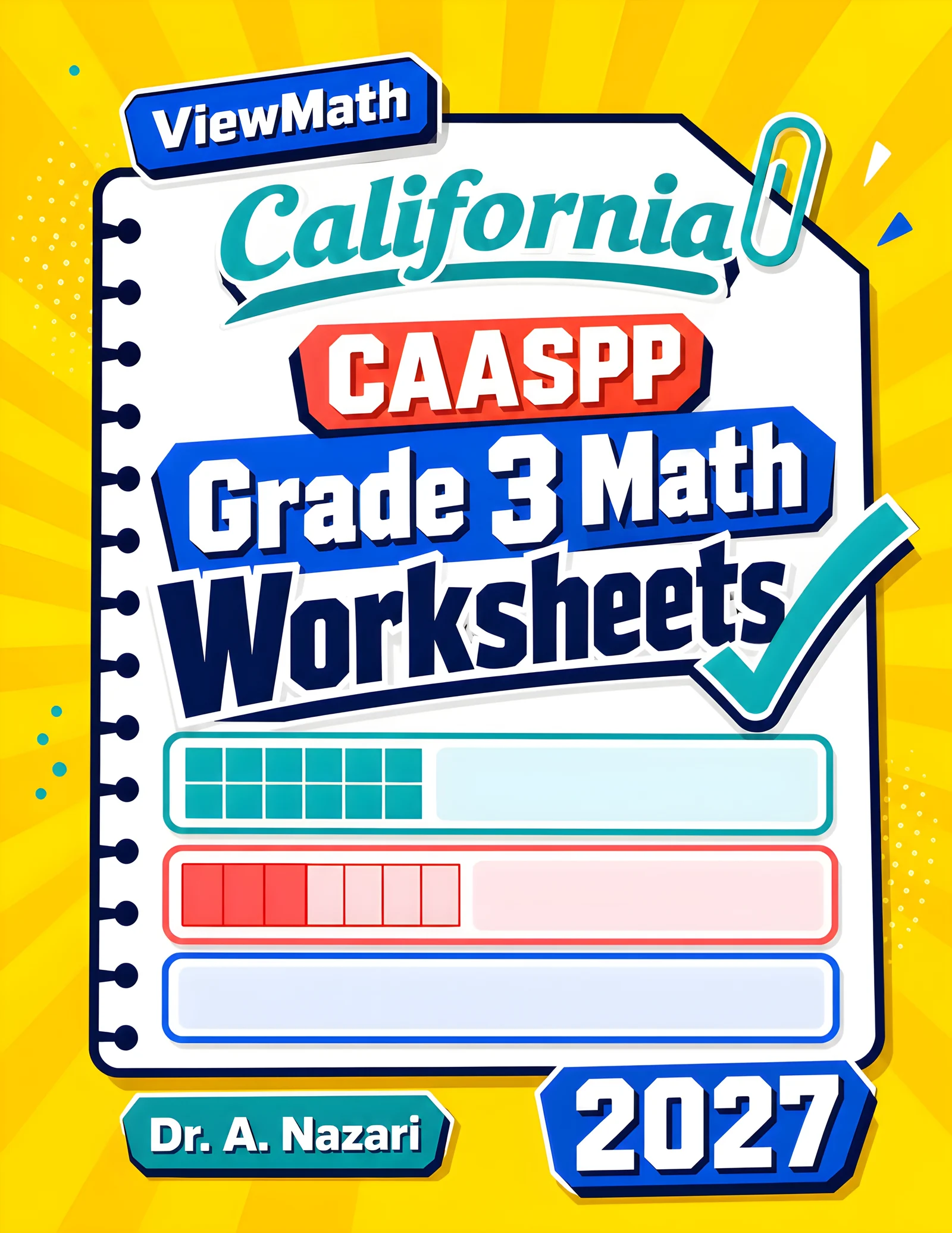 California CAASPP Grade 3 Math Worksheets