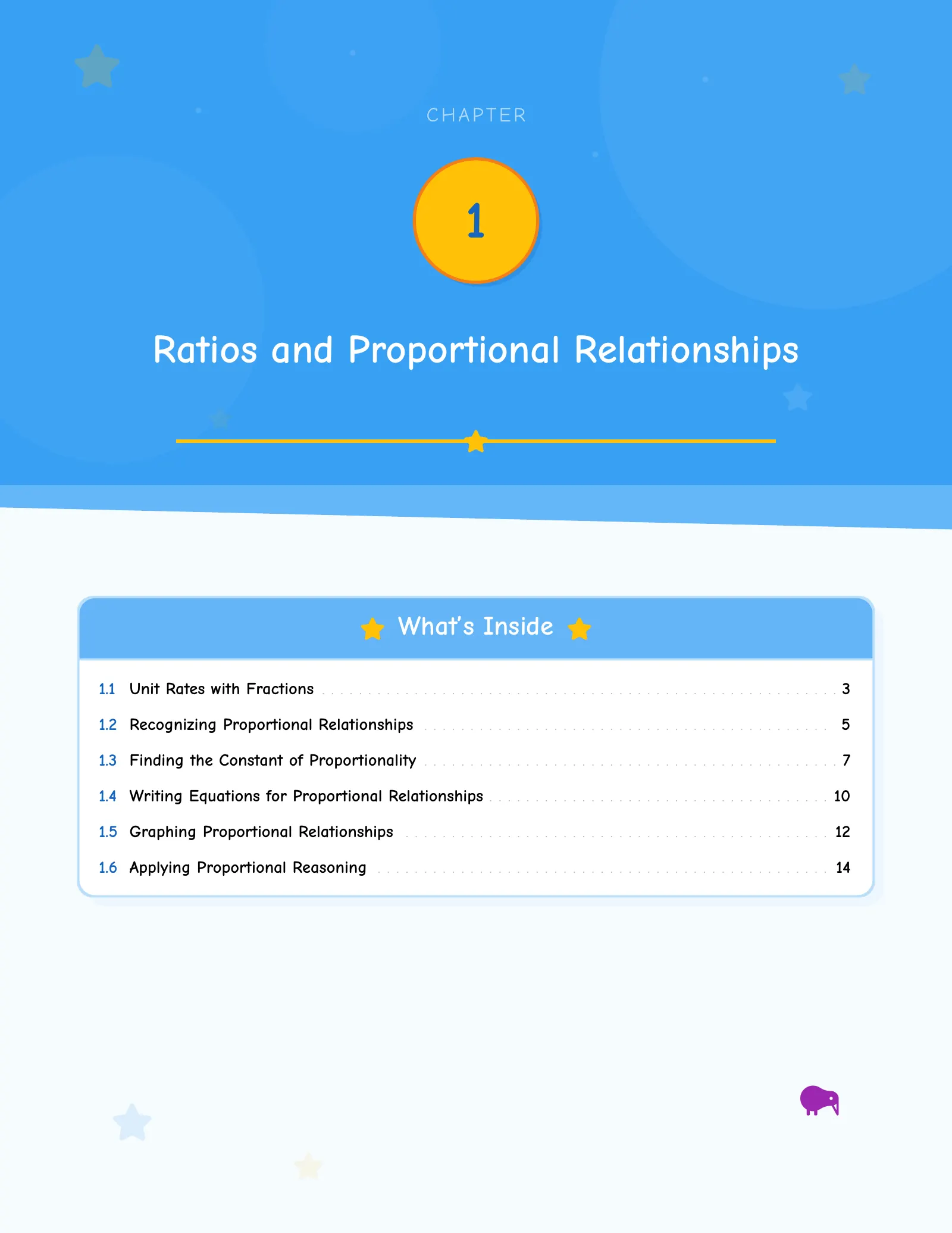 Representative ViewMath book learning or practice page