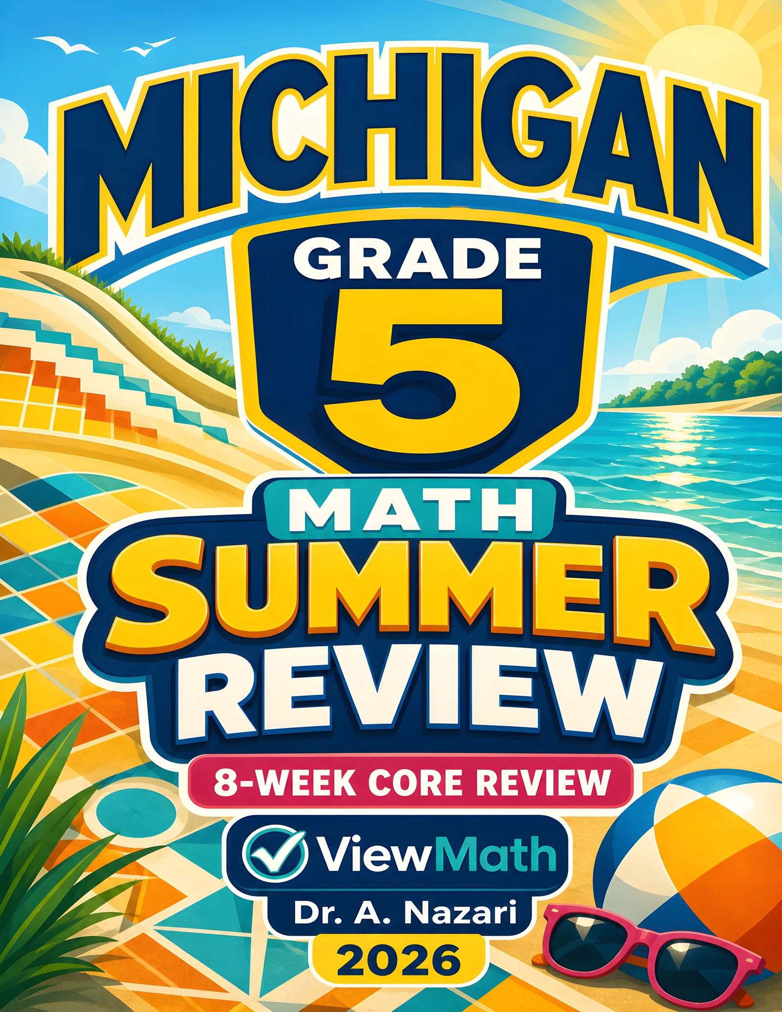 Michigan M-STEP Grade 5 Math Summer Review