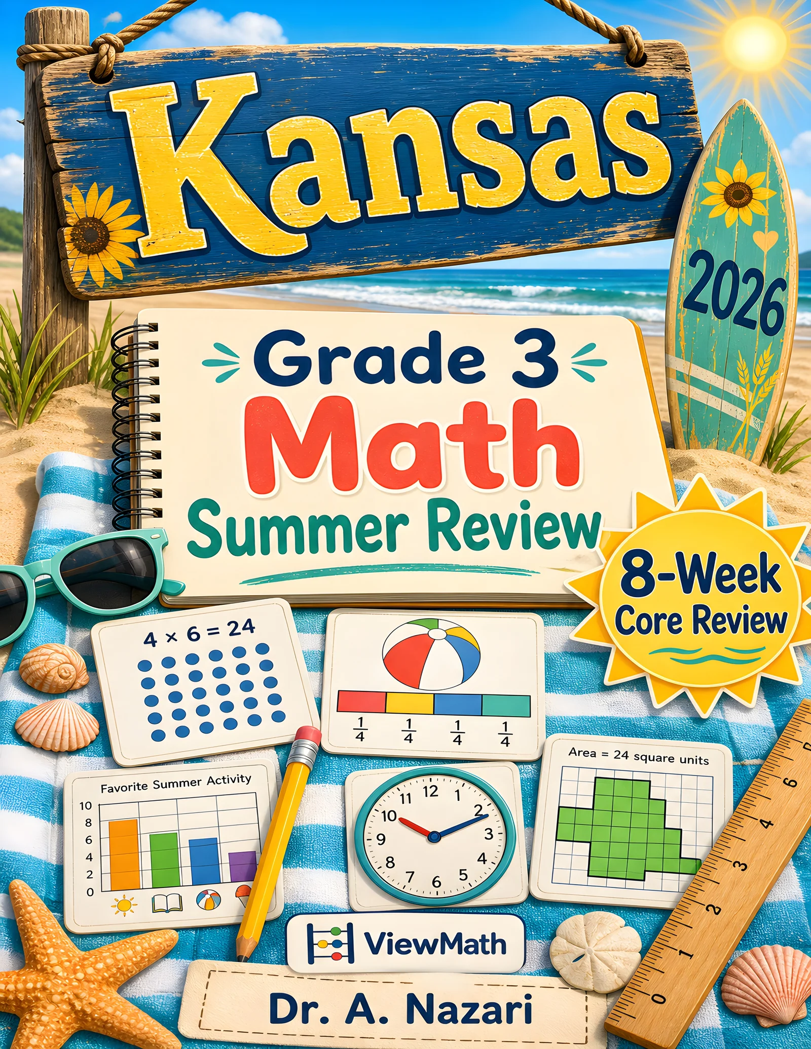 Kansas KAP Grade 3 Math Summer Review