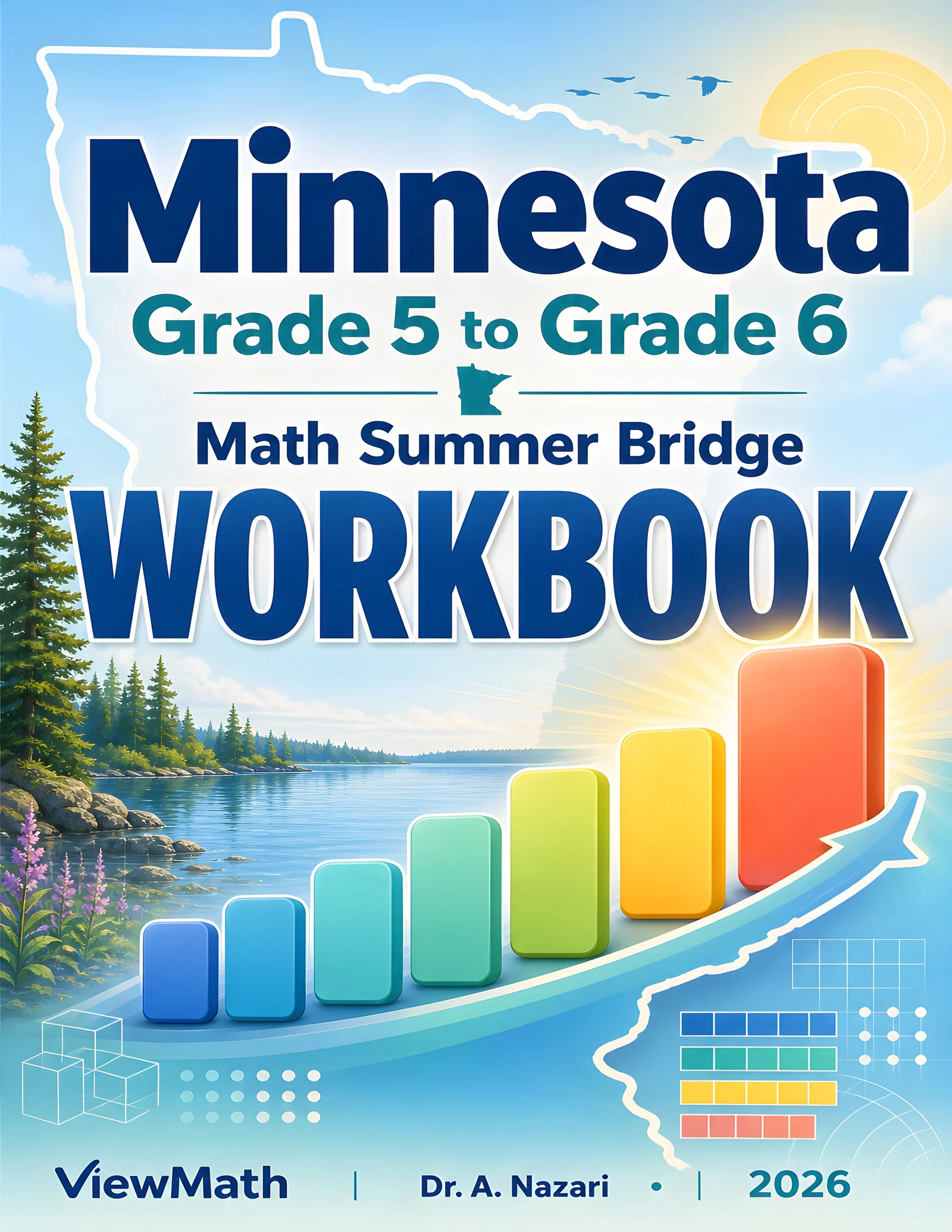 Minnesota MCA Grade 5 Math Summer Bridge Workbook