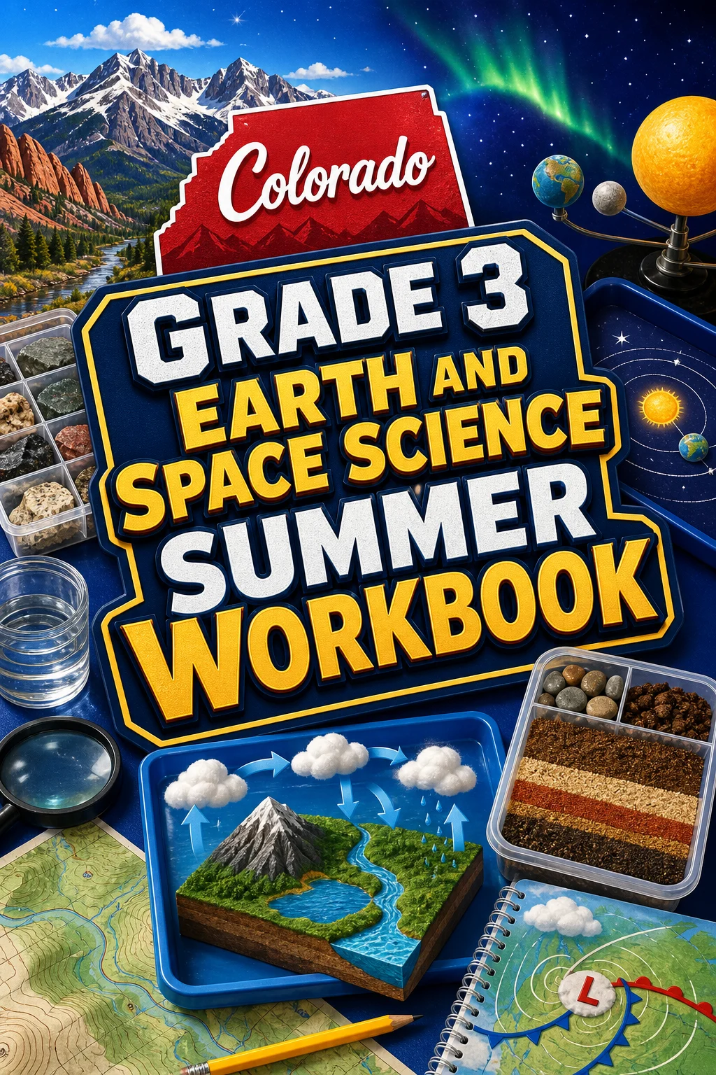 Colorado Grade 3 Earth and Space Science Summer Workbook
