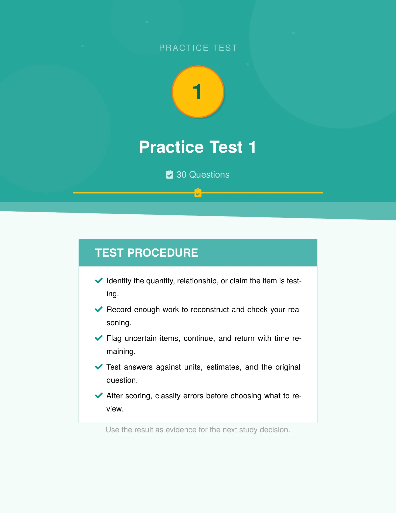 Representative ViewMath book learning or practice page
