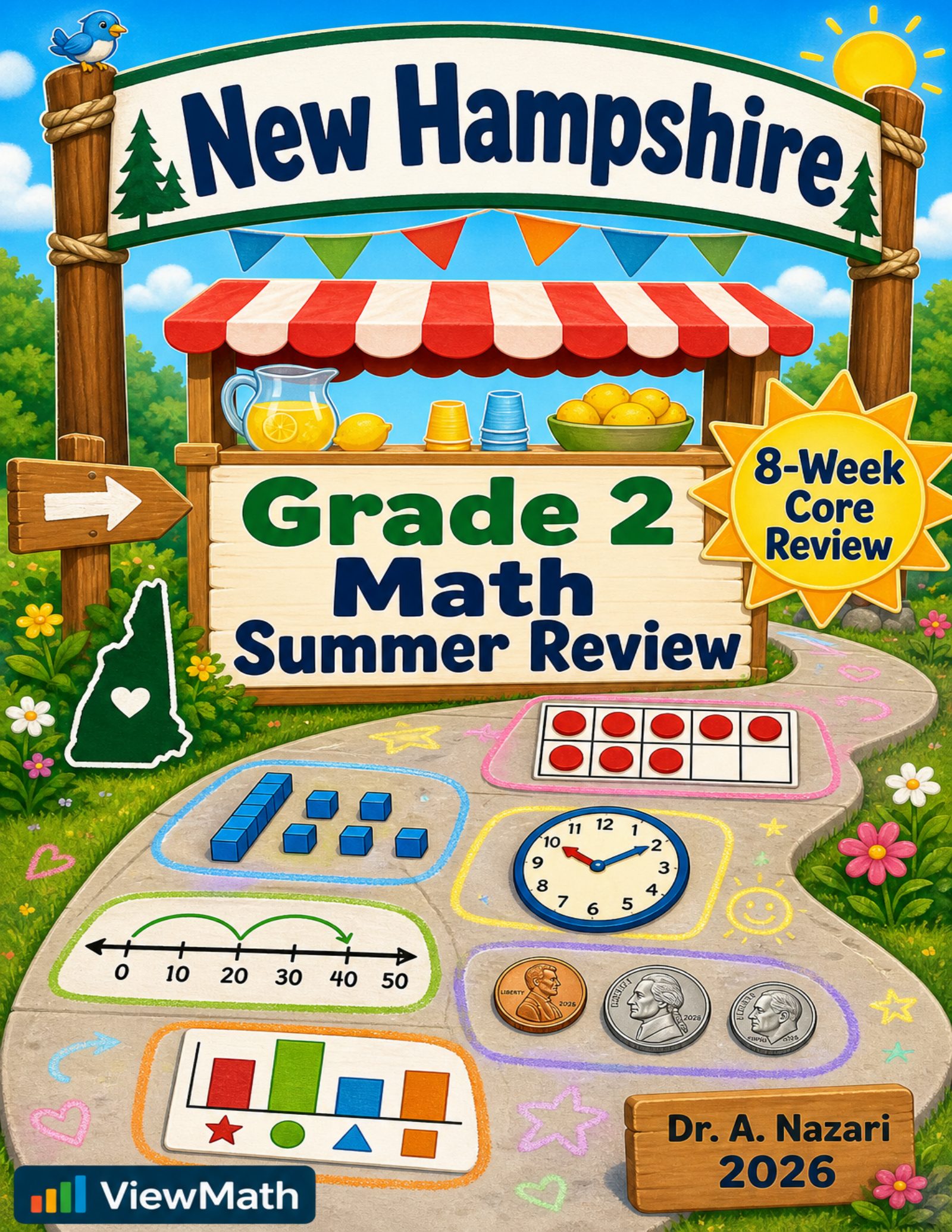 New Hampshire Grade 2 Math Summer Review
