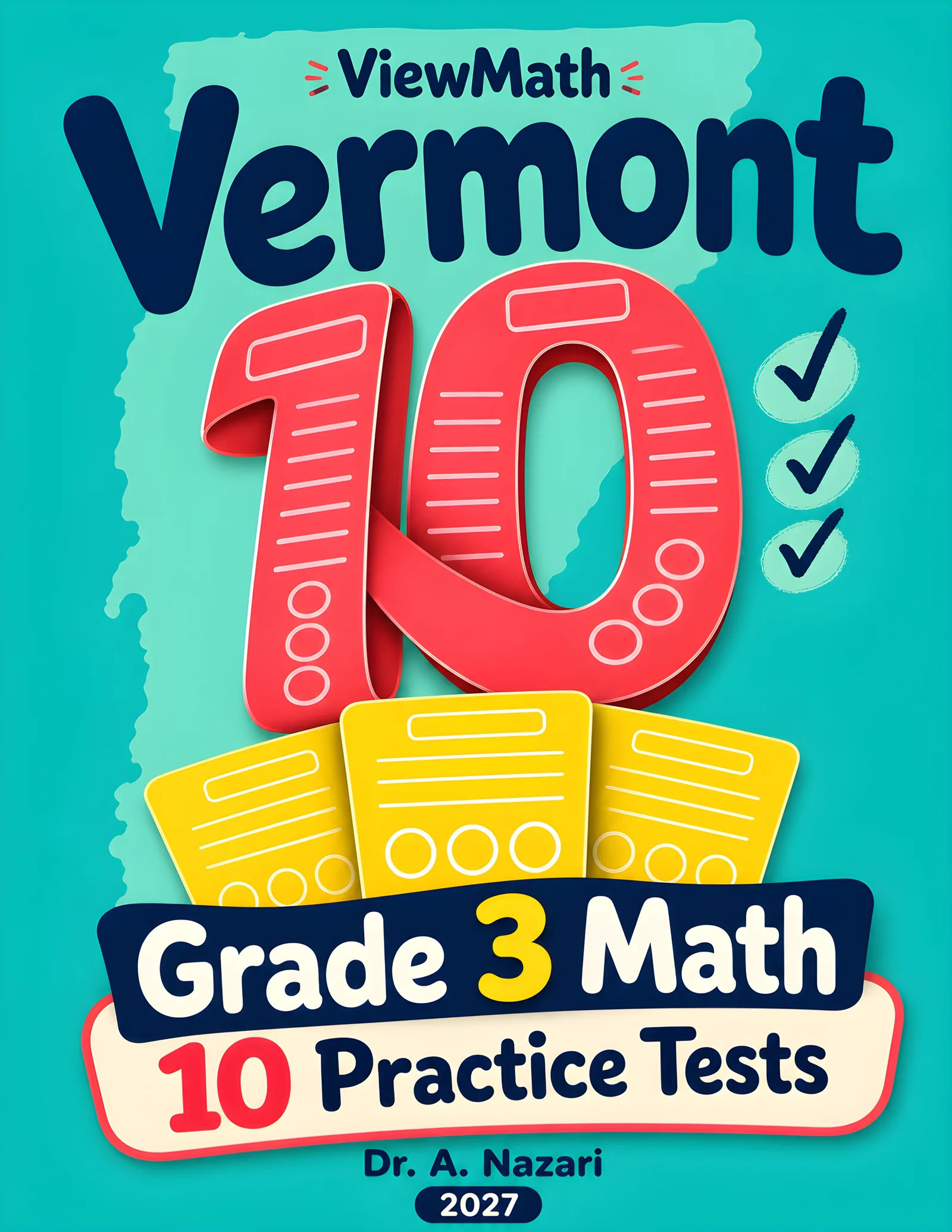 10 Vermont SBAC Grade 3 Math Practice Tests