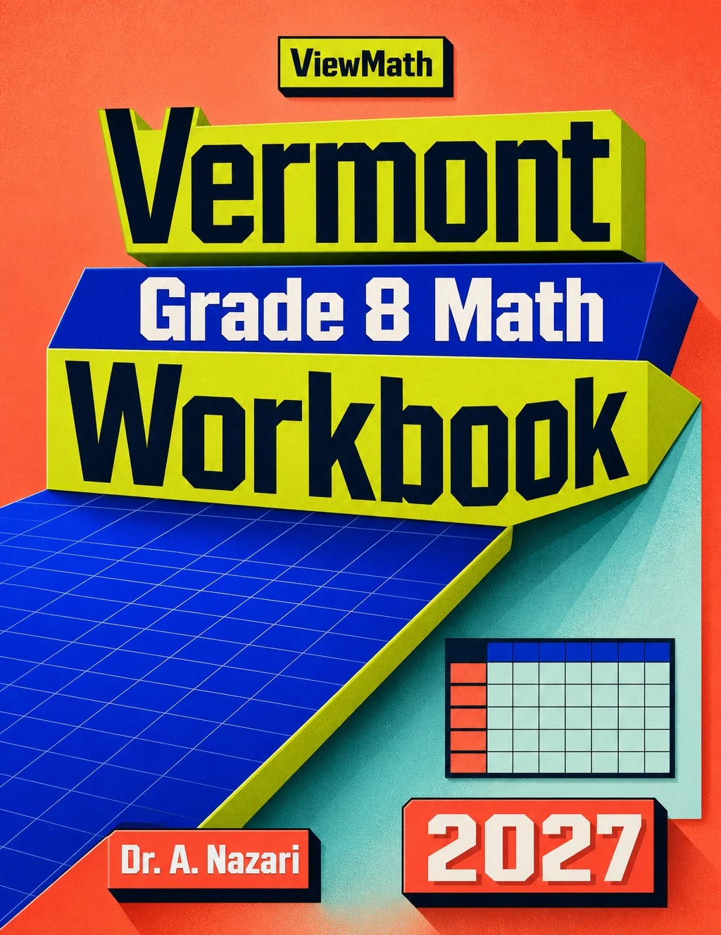 Vermont SBAC Grade 8 Math Workbook