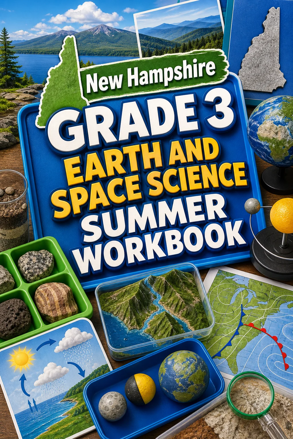 New Hampshire Grade 3 Earth and Space Science Summer Workbook